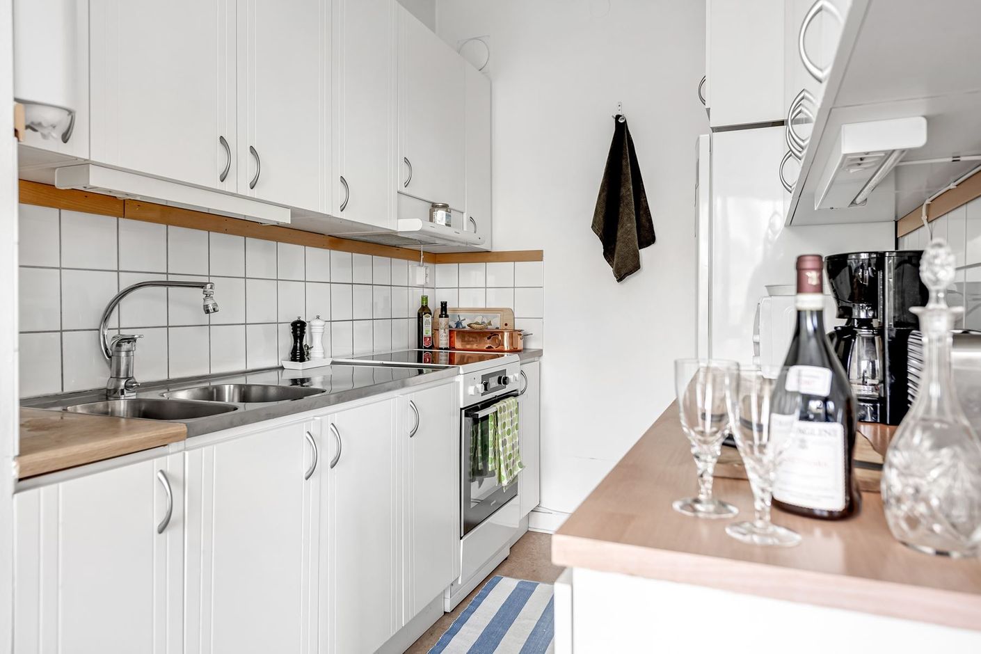 Stort kök som passar utmärkt för den matlagningsintresserade