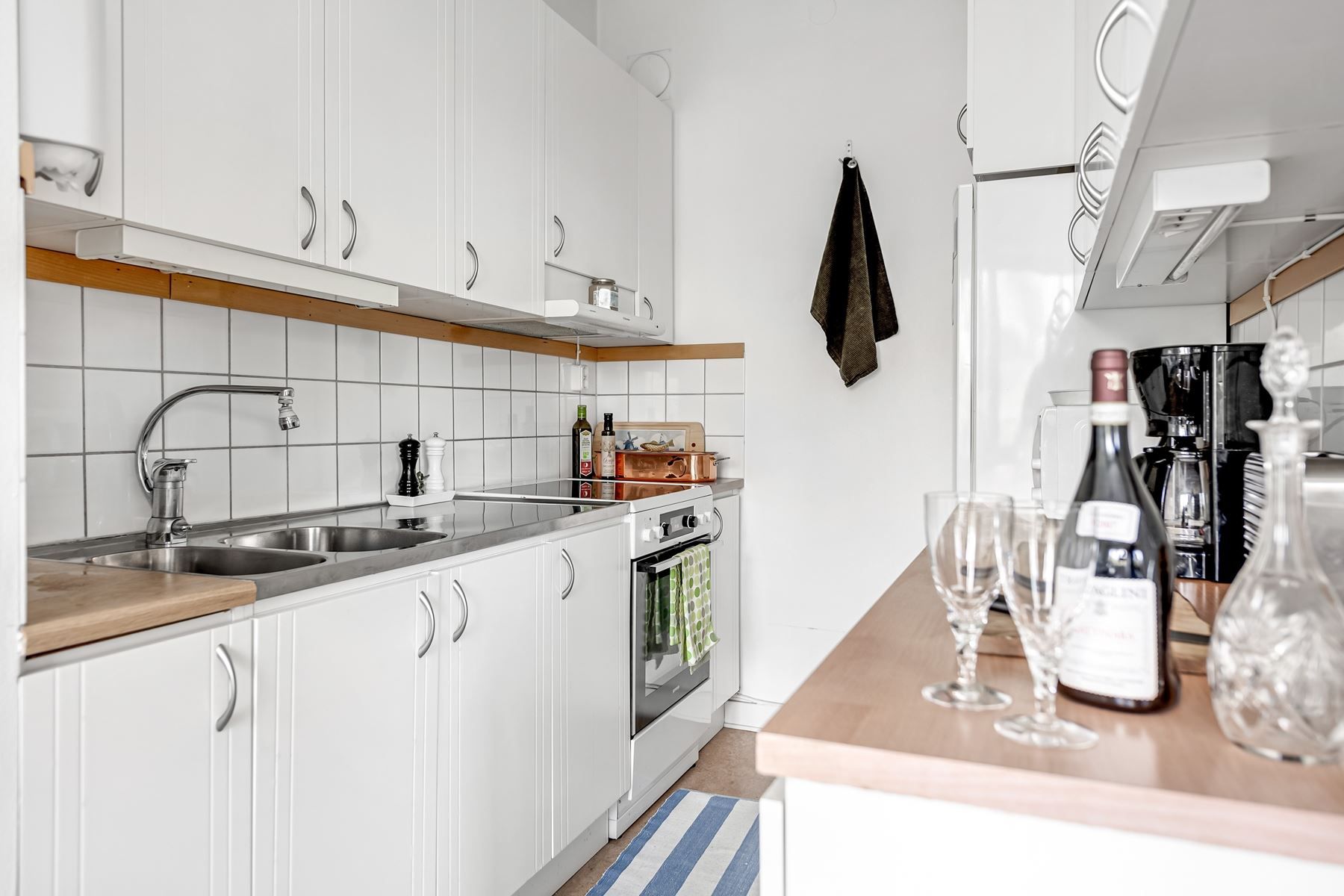 Stort kök som passar utmärkt för den matlagningsintresserade