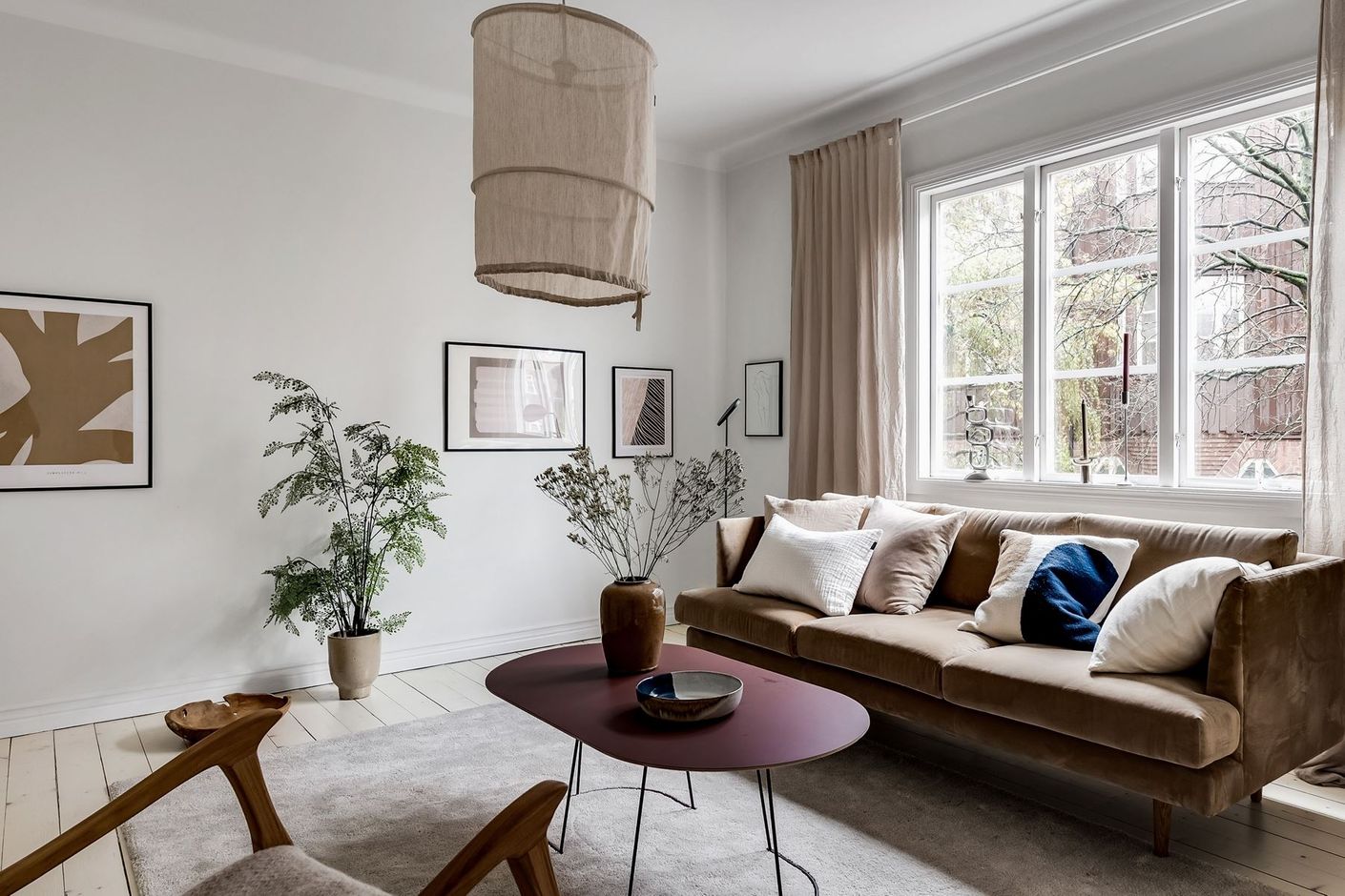 Vackra brädgolv från husets ursprung