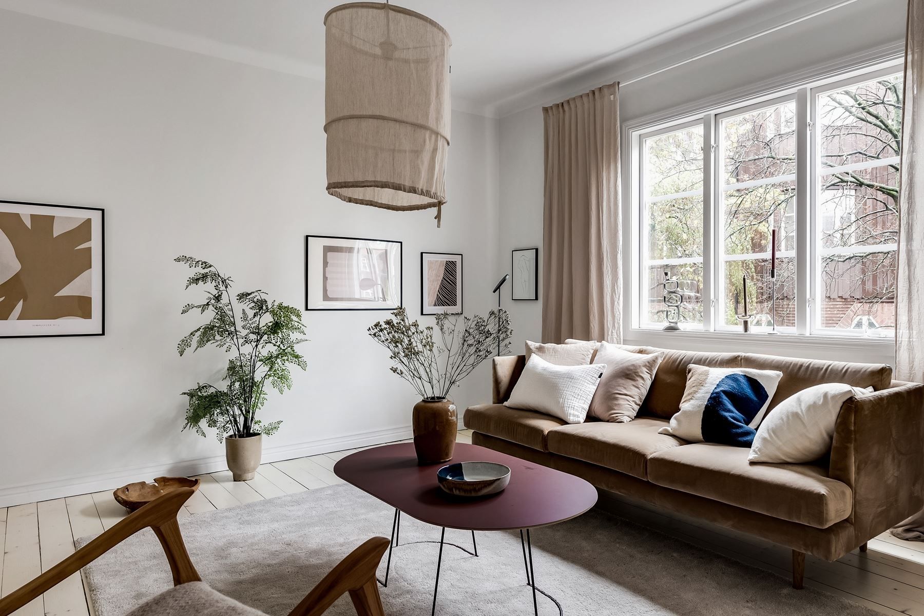 Vackra brädgolv från husets ursprung