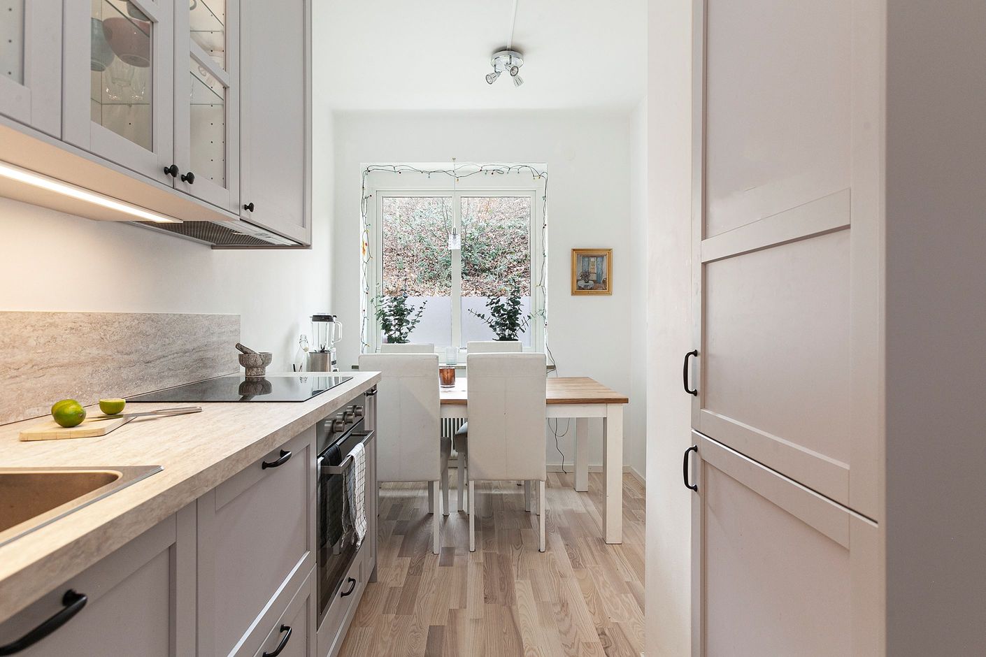 Plats för mindre matbord