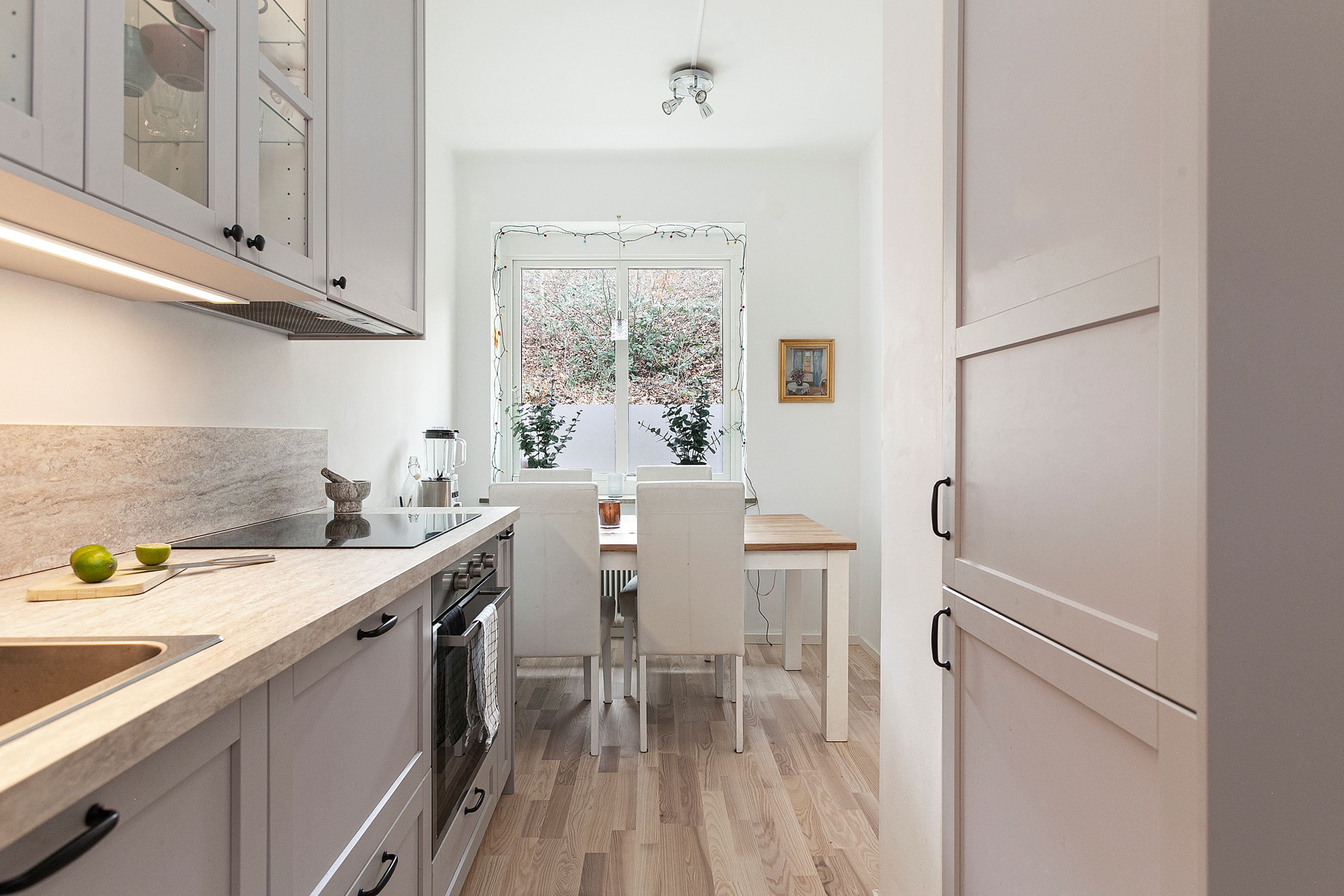 Plats för mindre matbord
