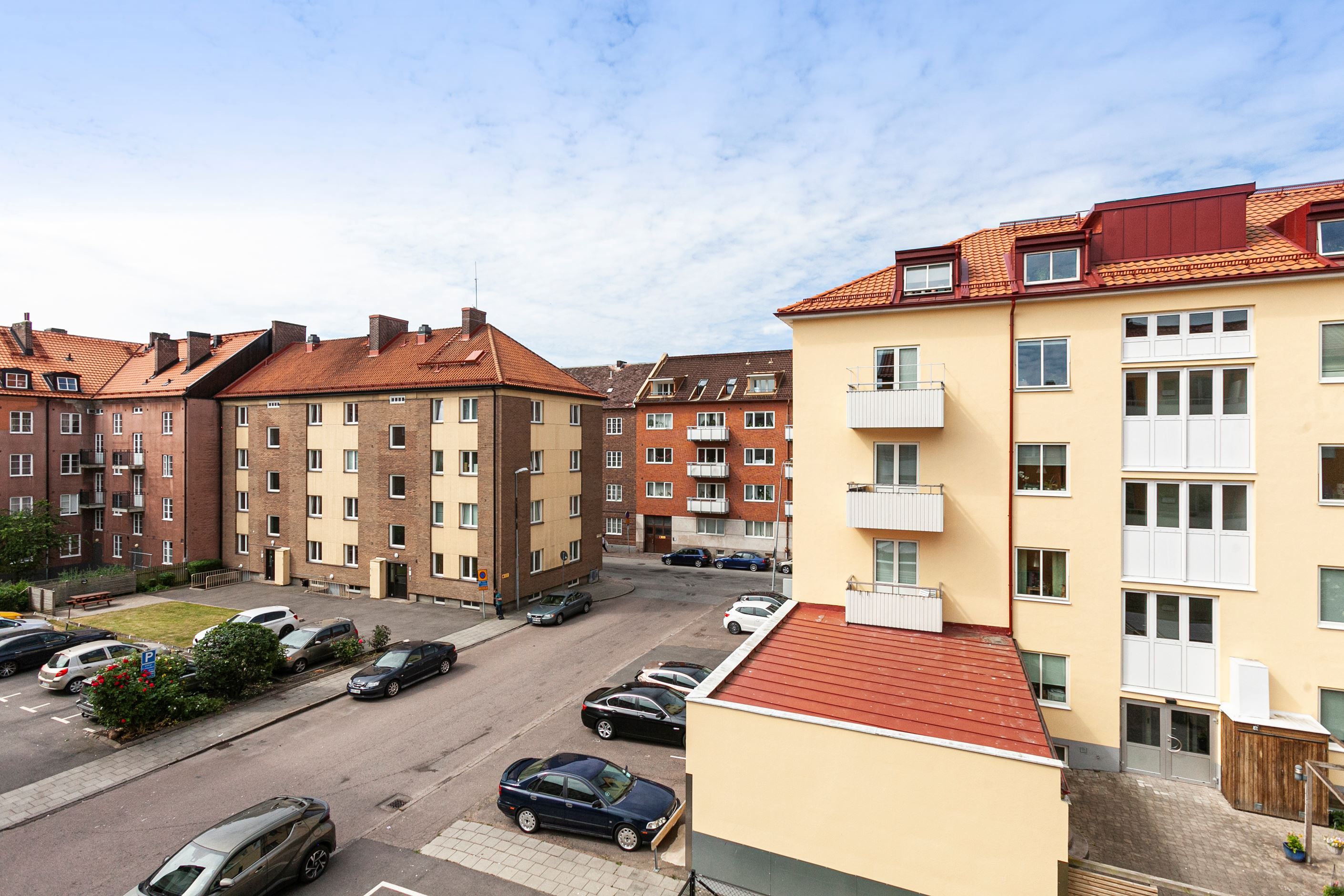 Utsikt från balkongen