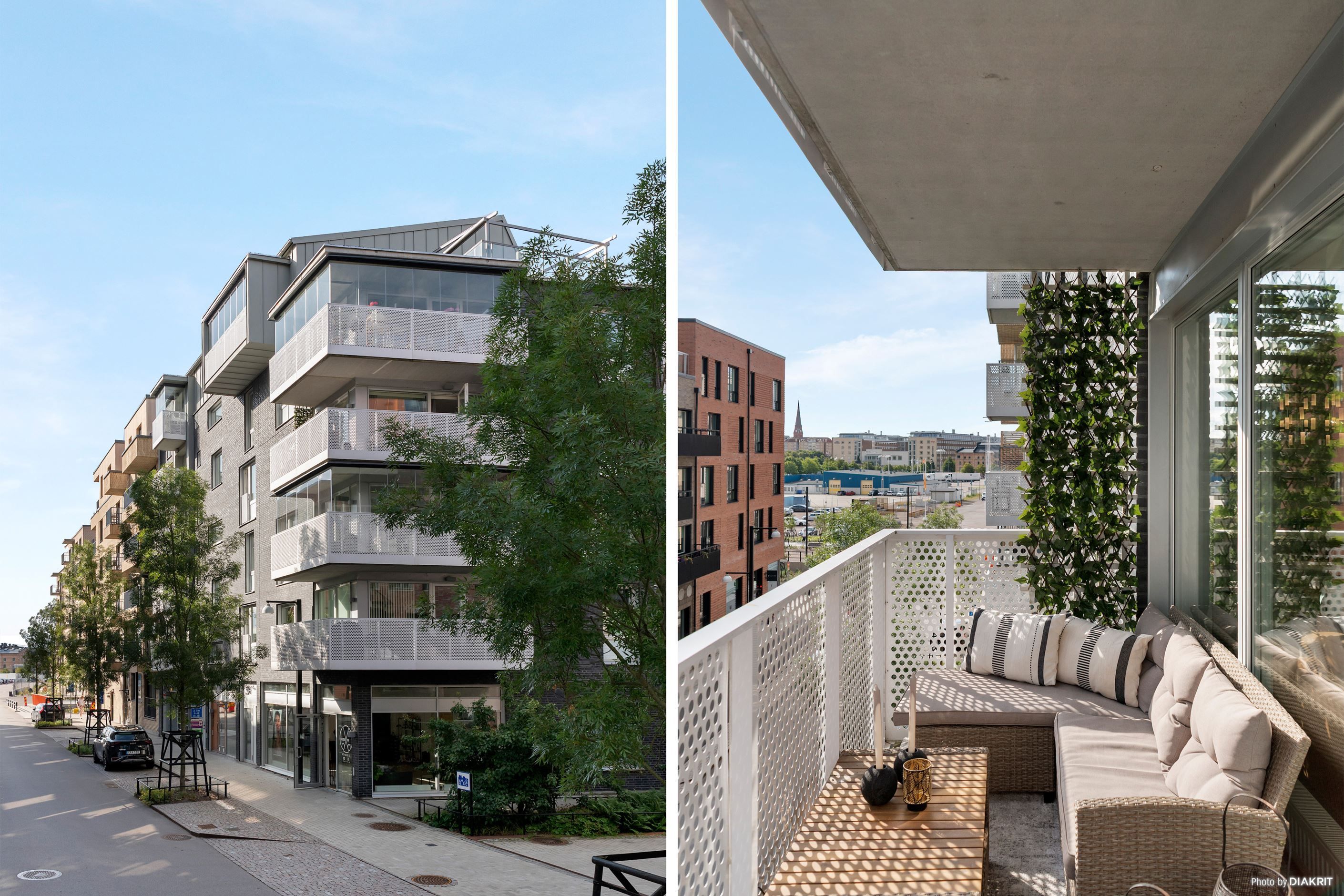 Vy mot huset