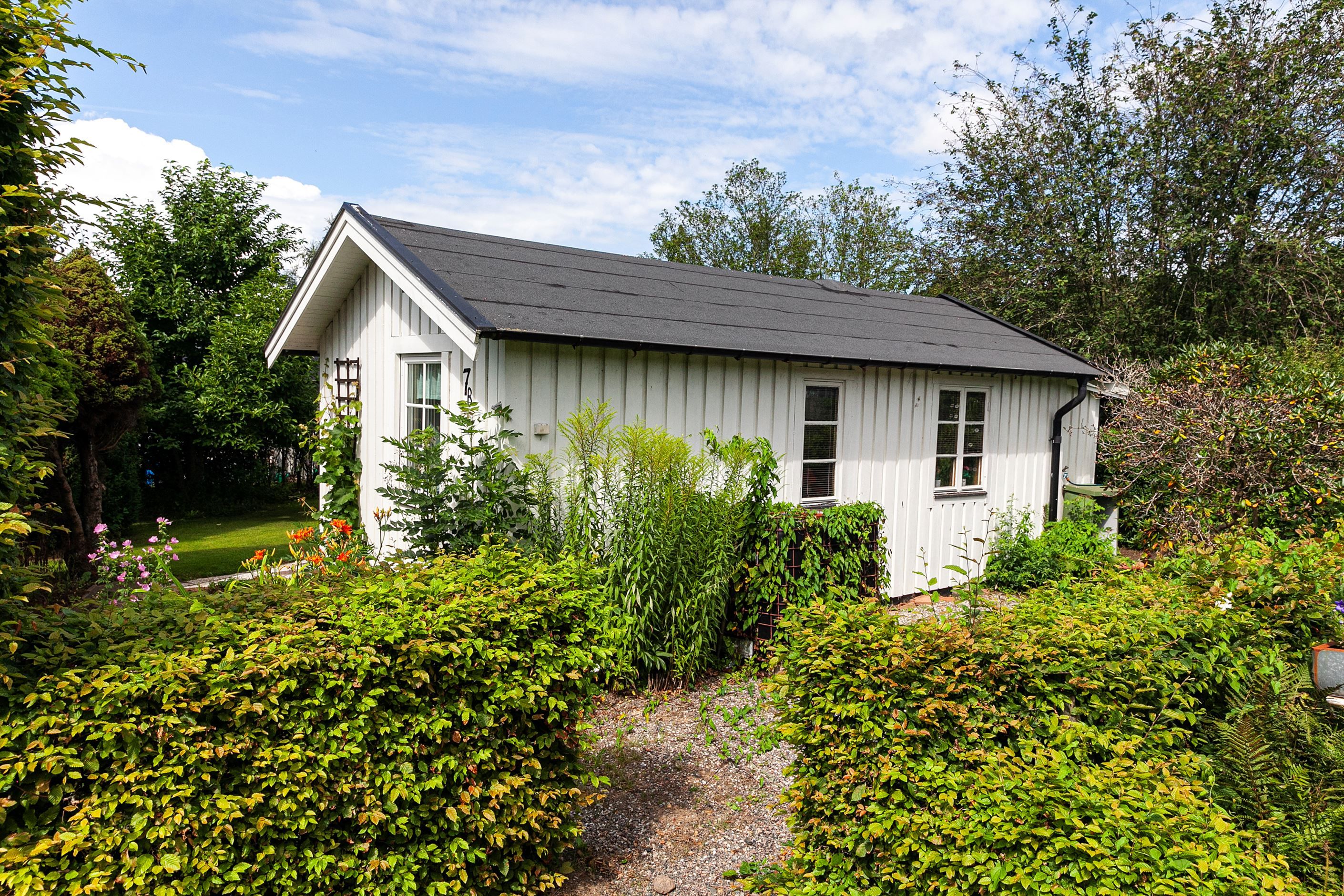 Vy mot stugan