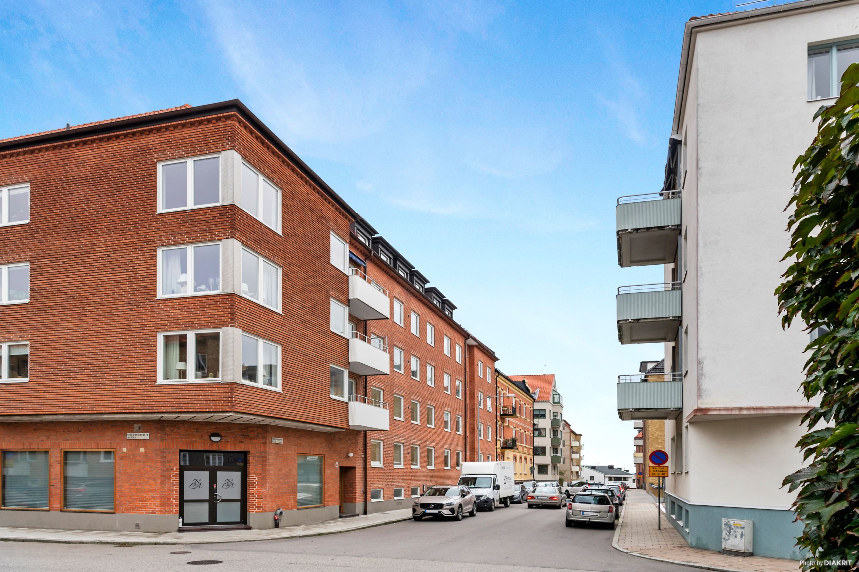 Vy mot fastigheten