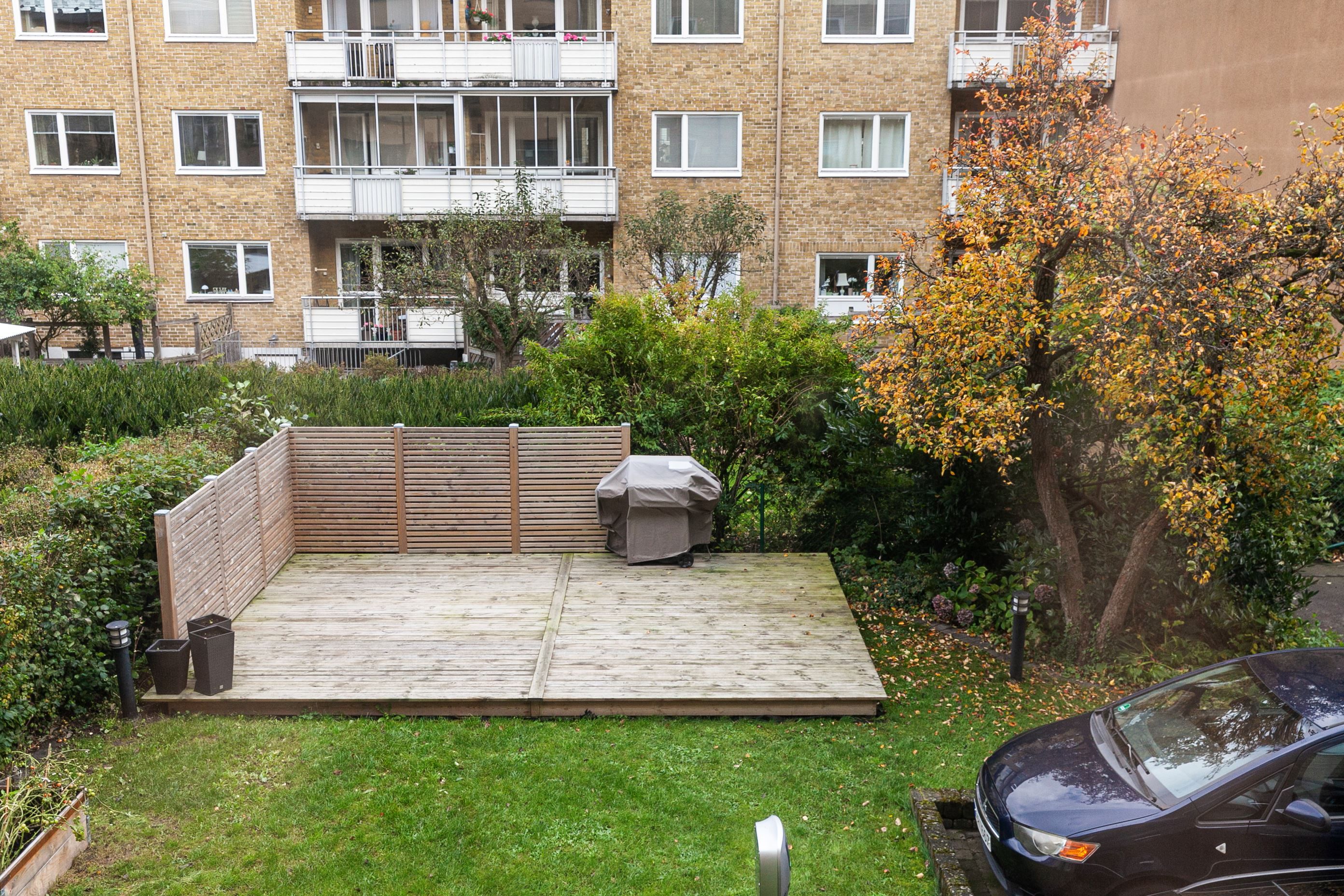 Grillplats för medlemmarna