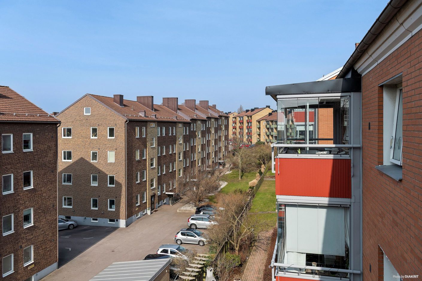 Vy från balkongen