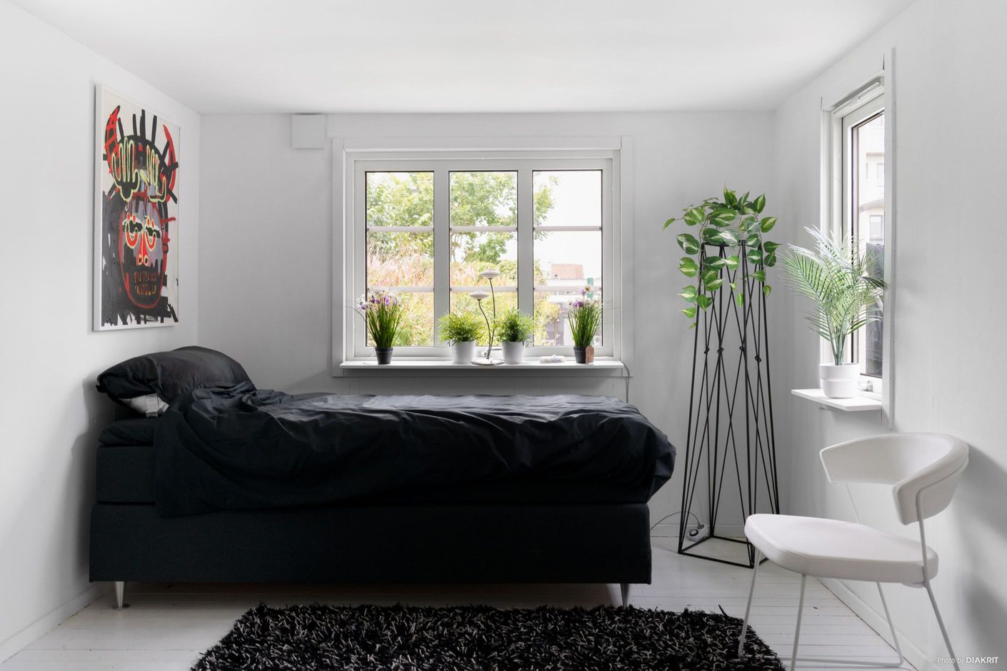 Plats för sängen