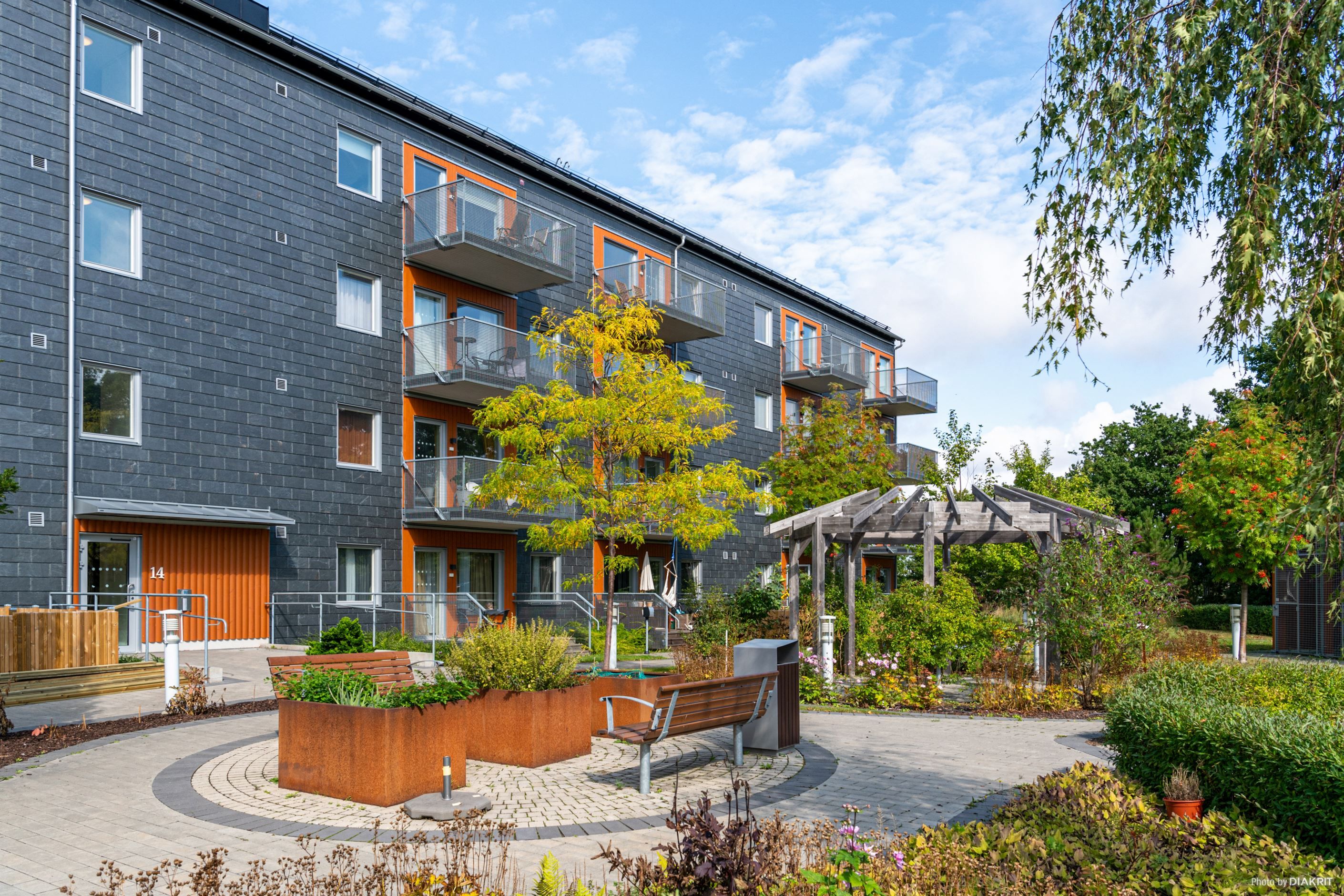 Vy från gården