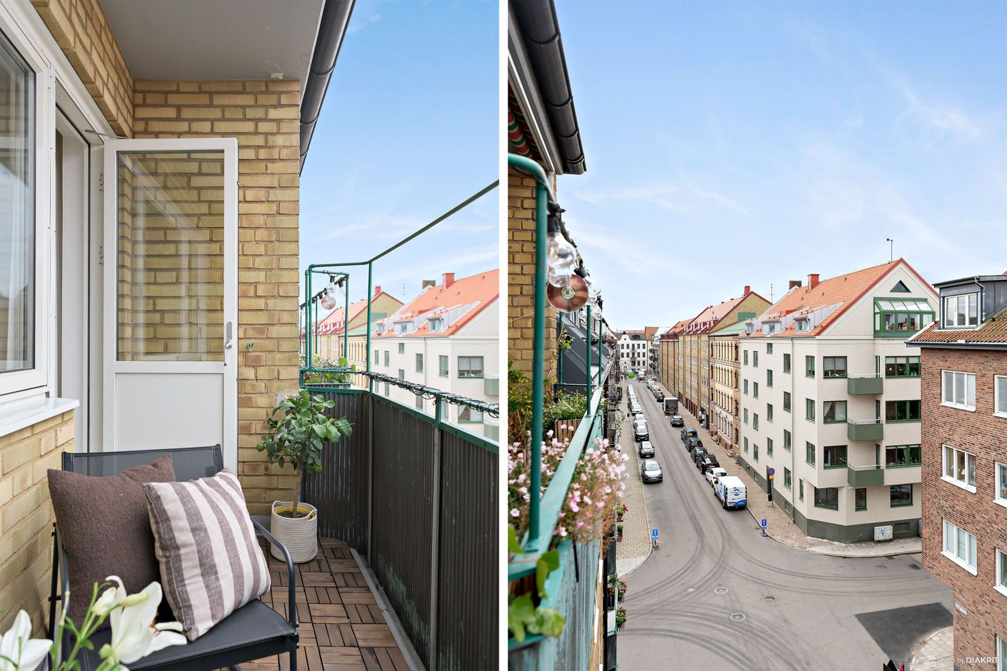 Vy från balkongen