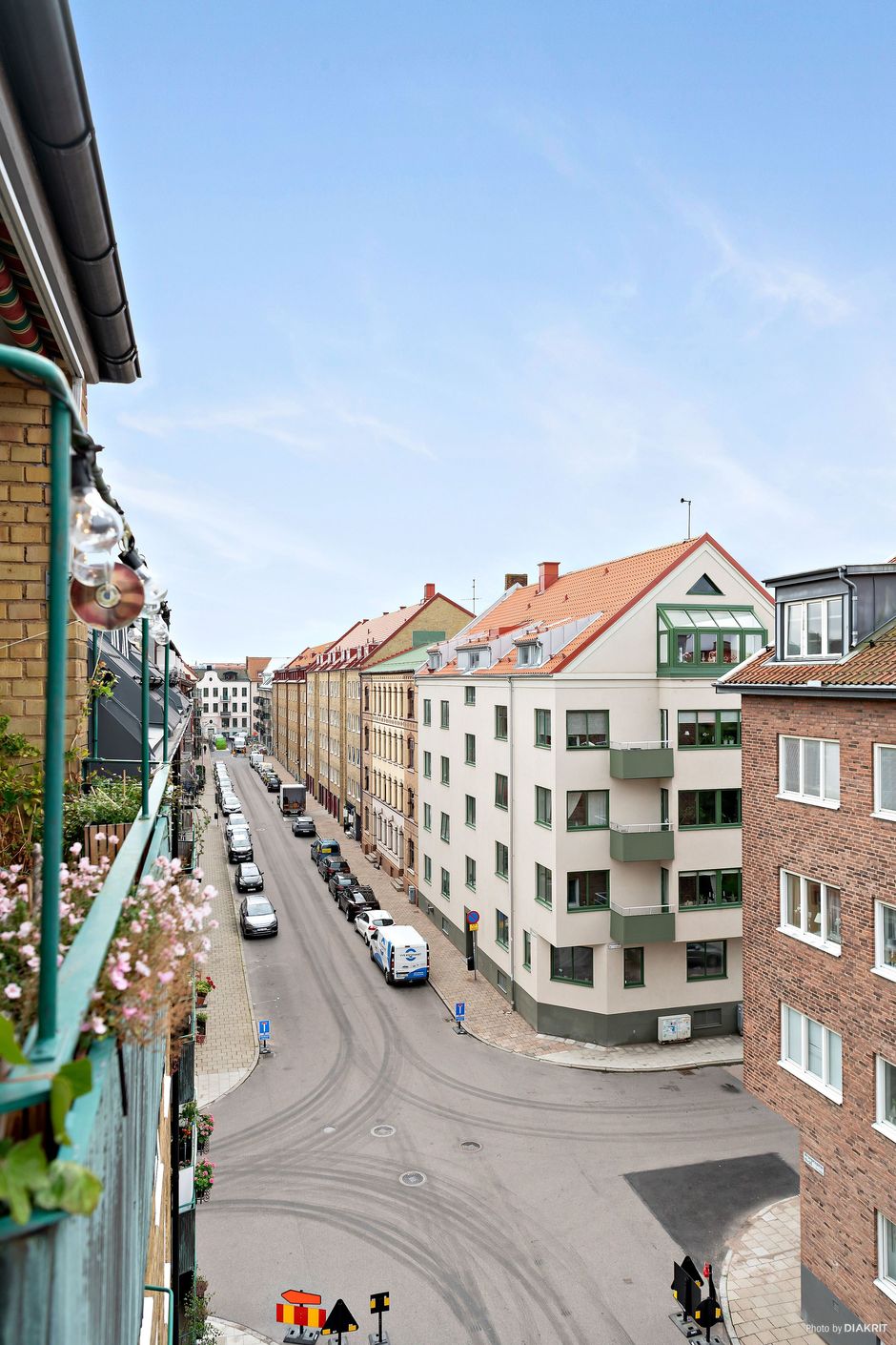 Vy från balkongen