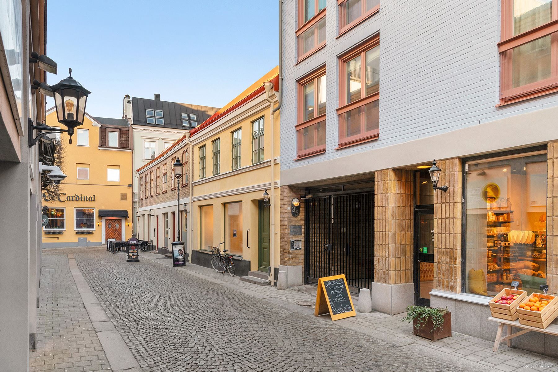 Stadens utbud strax utanför