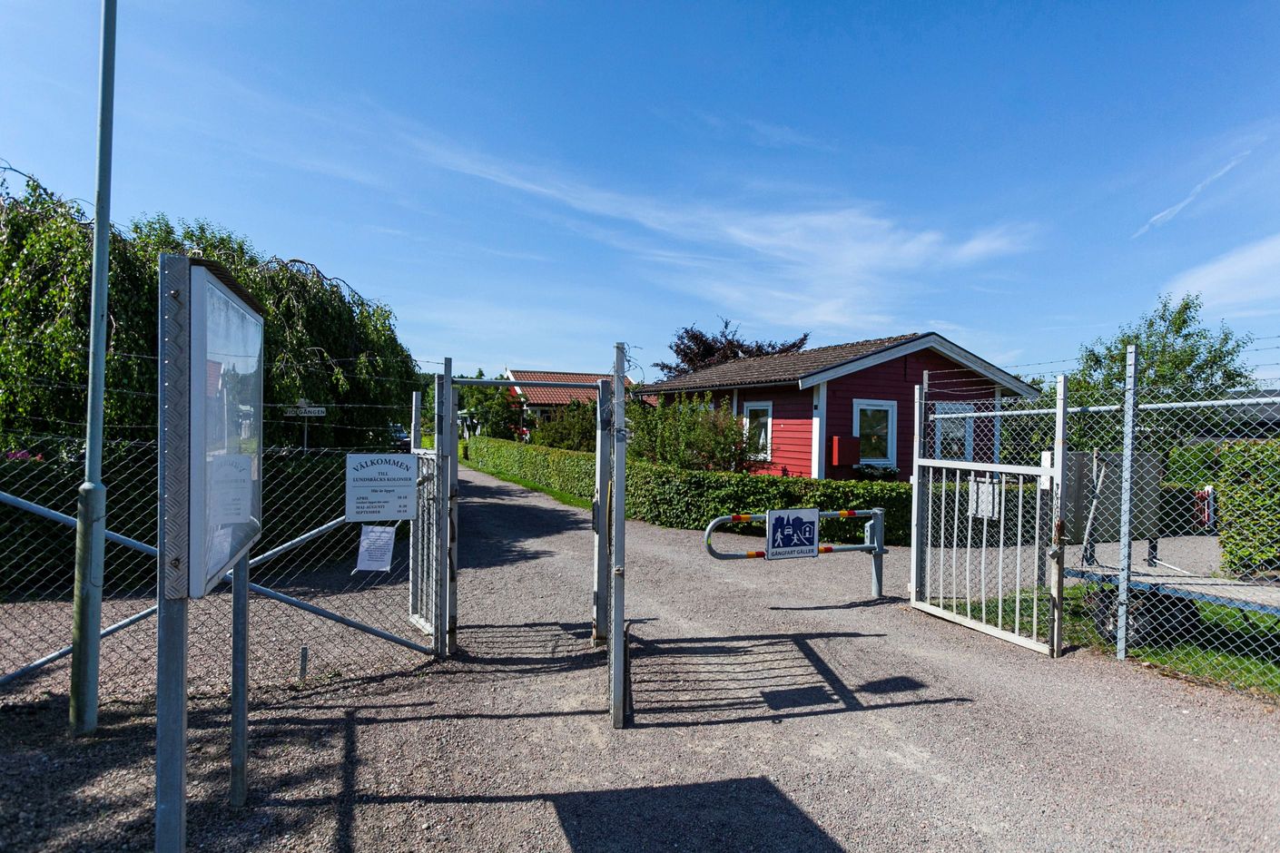 Välkommen in till området