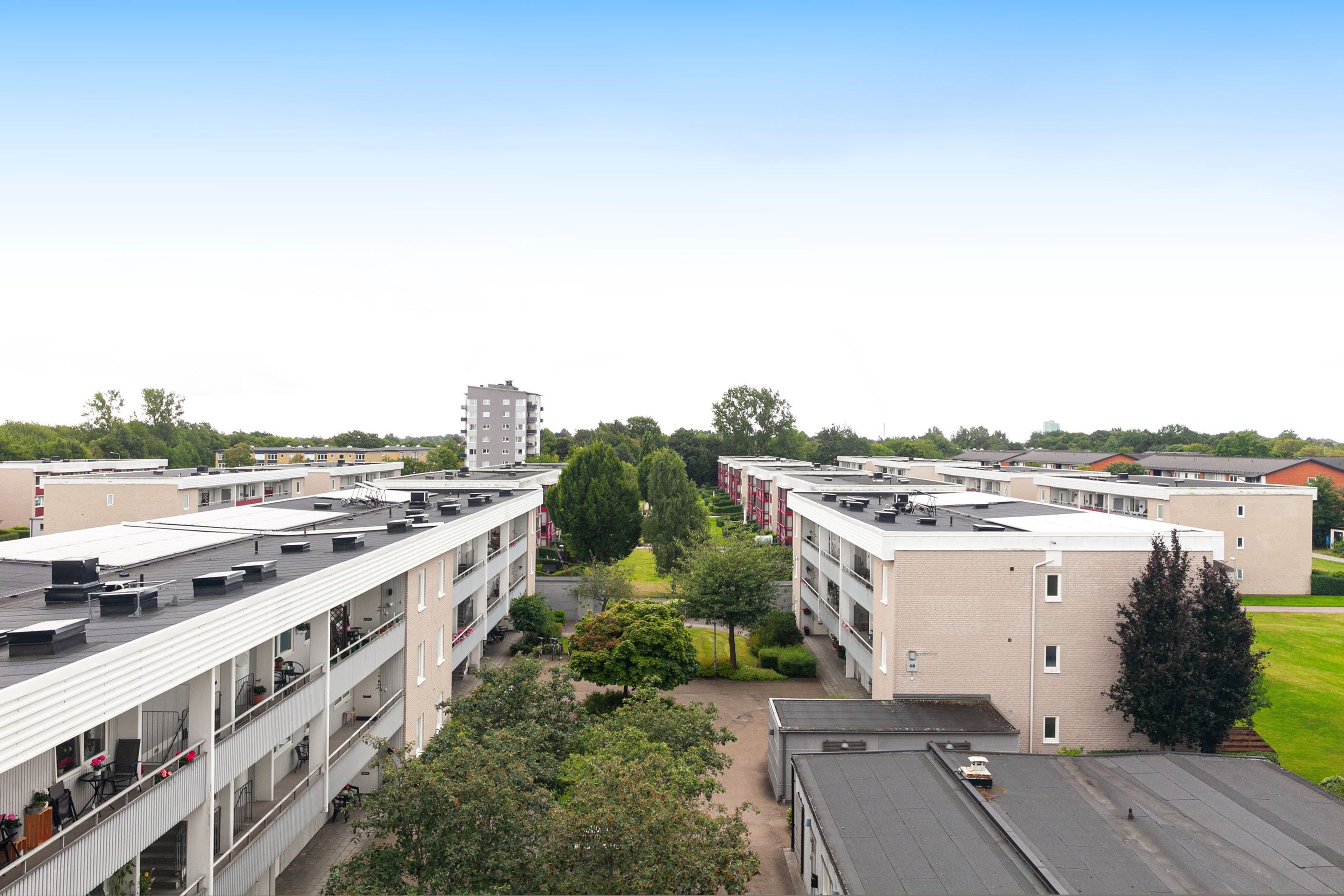 Utsikt från balkongen