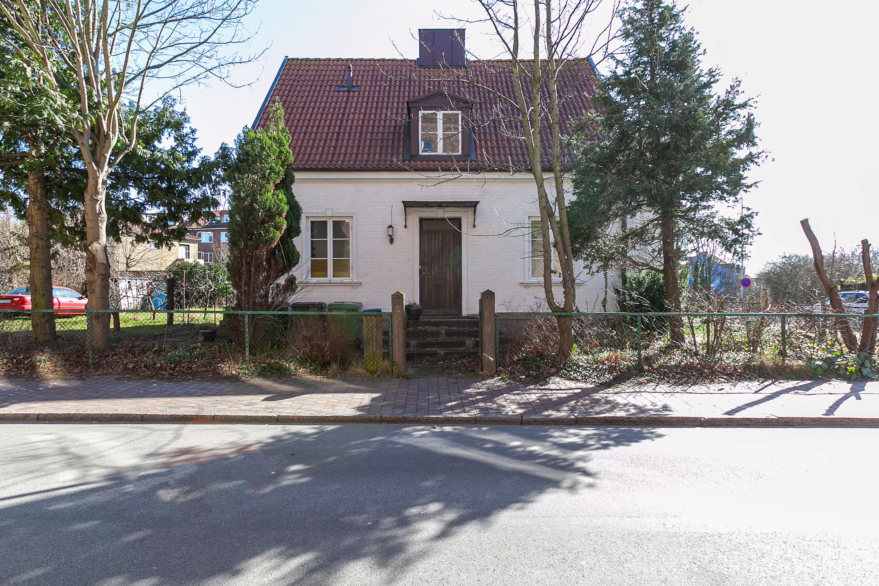 Vy från gatan