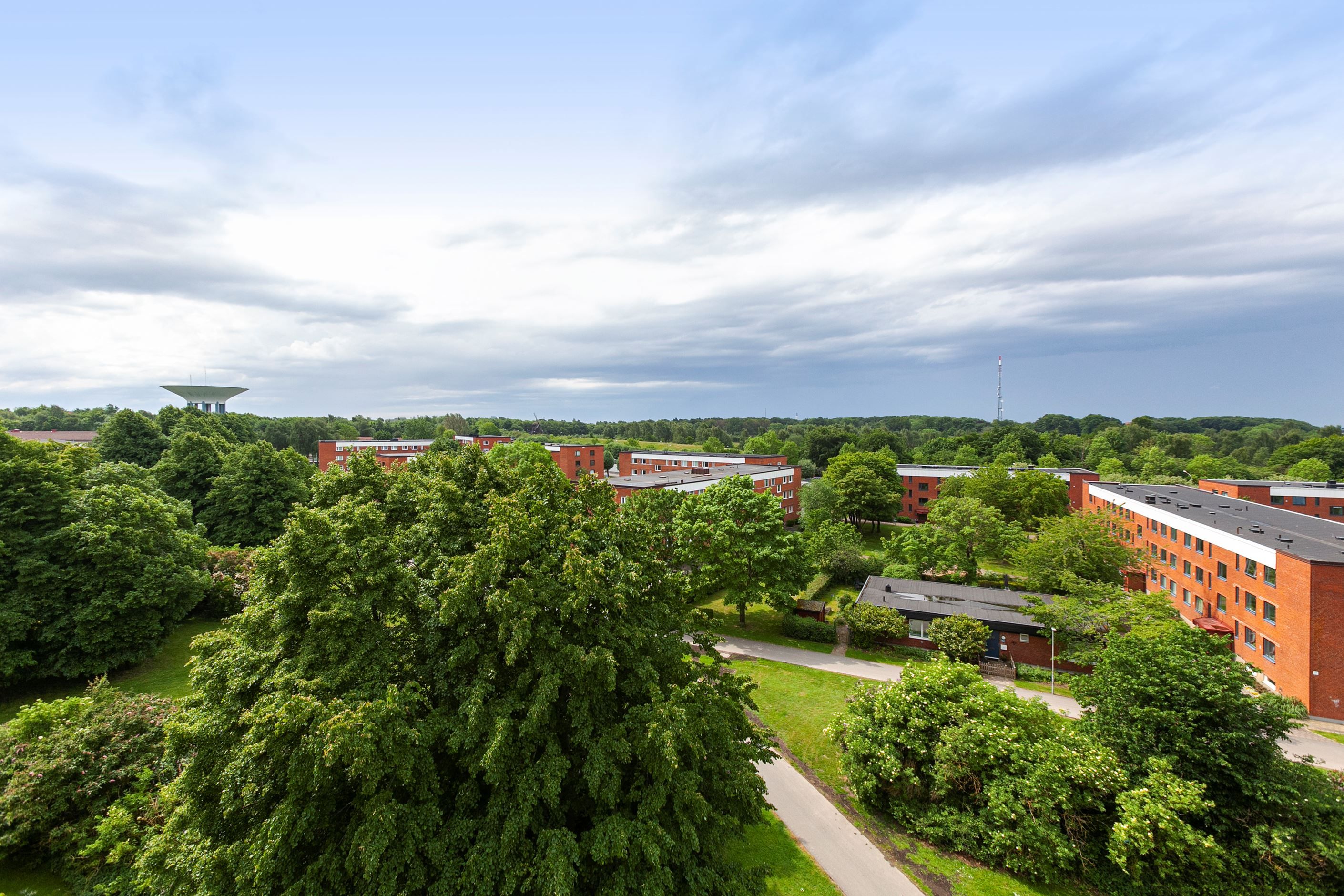 Ny vy från balkongen