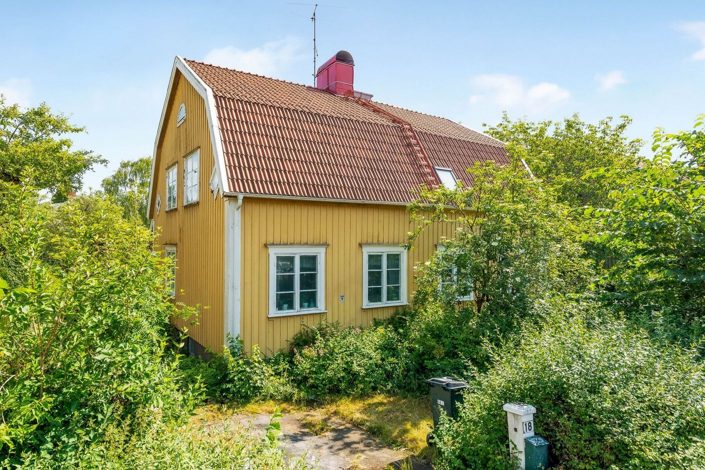 20-talsparvilla i centralt läge