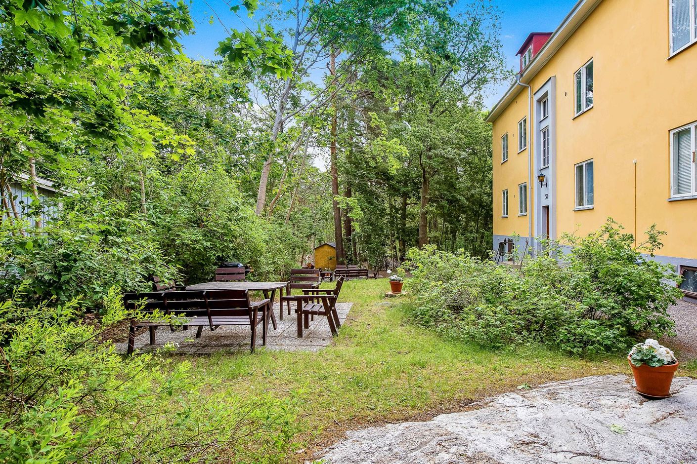Föreningens trädgård