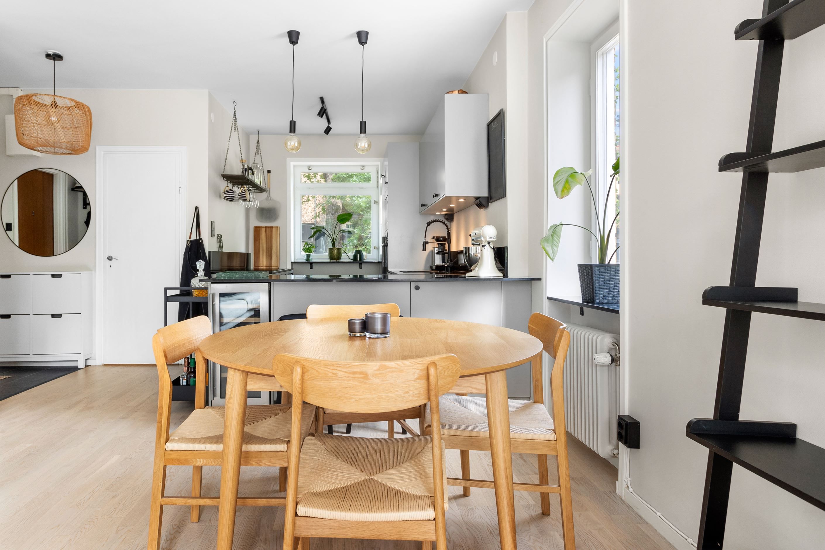 Öppen och social planlösning