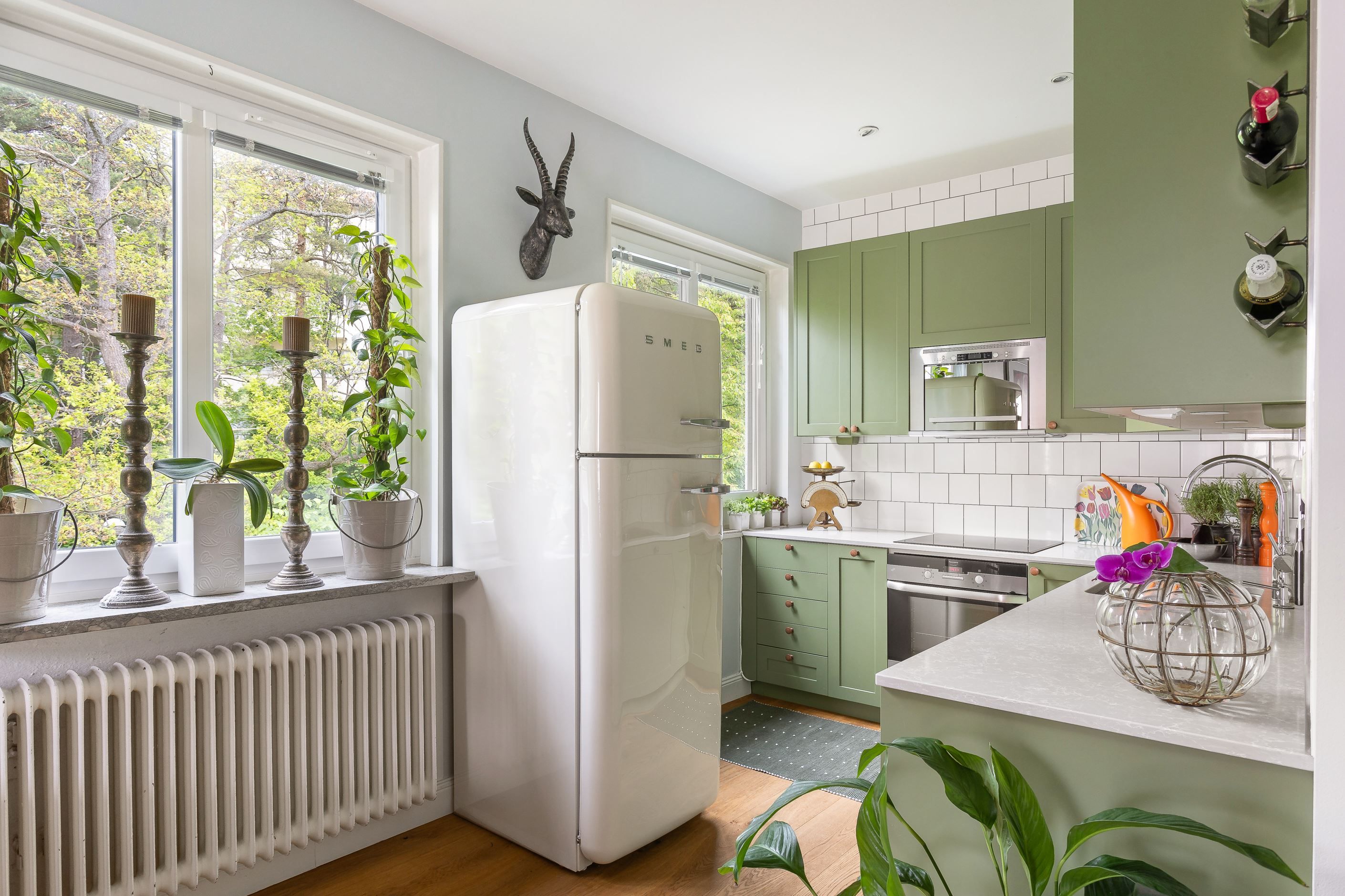 Smakfullt renoverat kök
