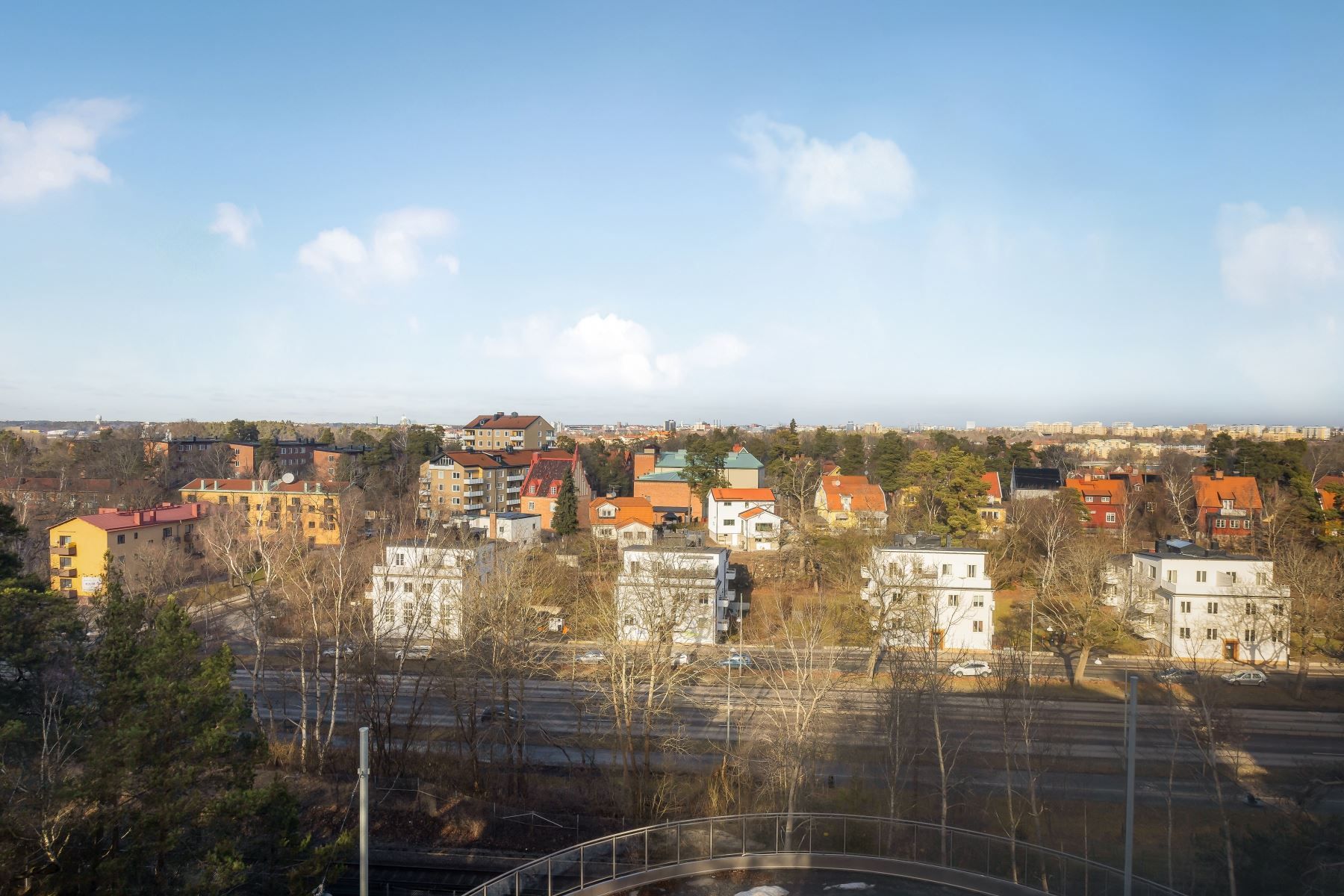 Vy över Ulvsunda från sovrum