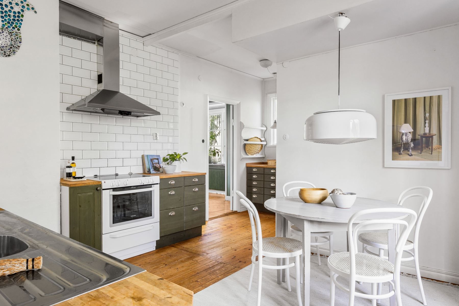 Kök med plats för vardagsmåltiden
