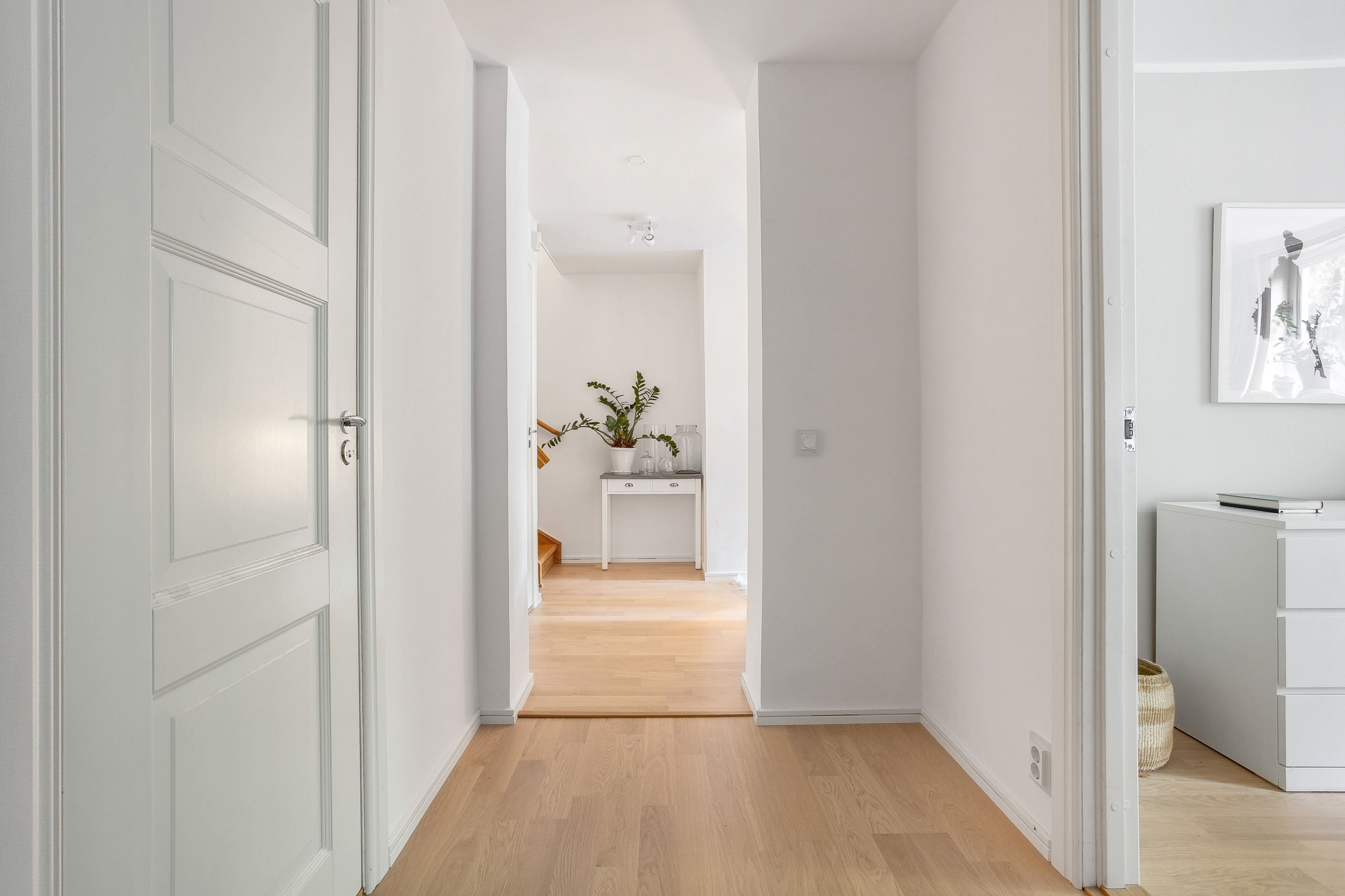 Gott om förvaring på detta plan