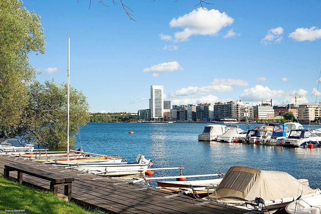 Båthamn i Minneberg