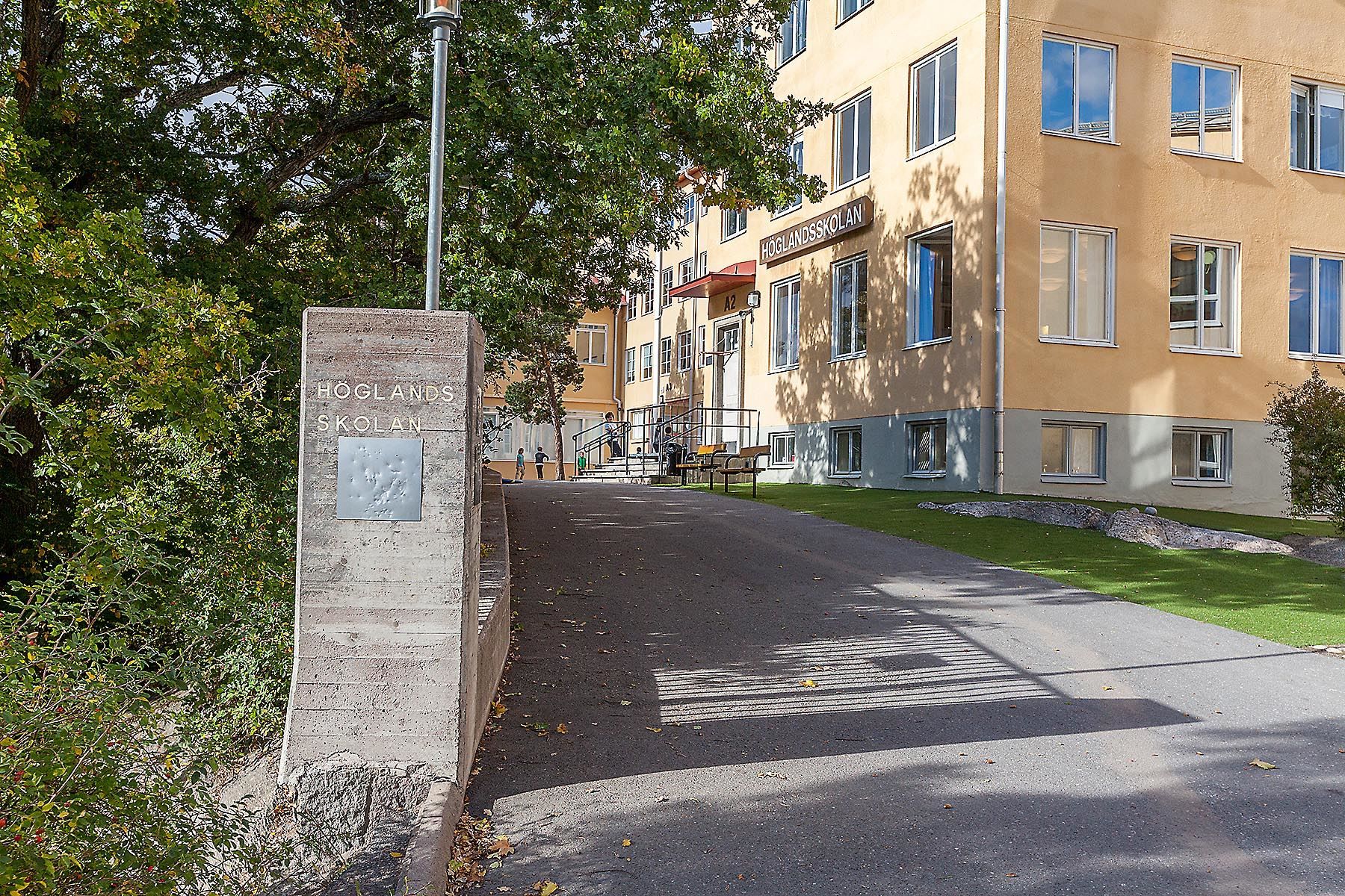 Höglandsskolan, en av flera bra skolor i området