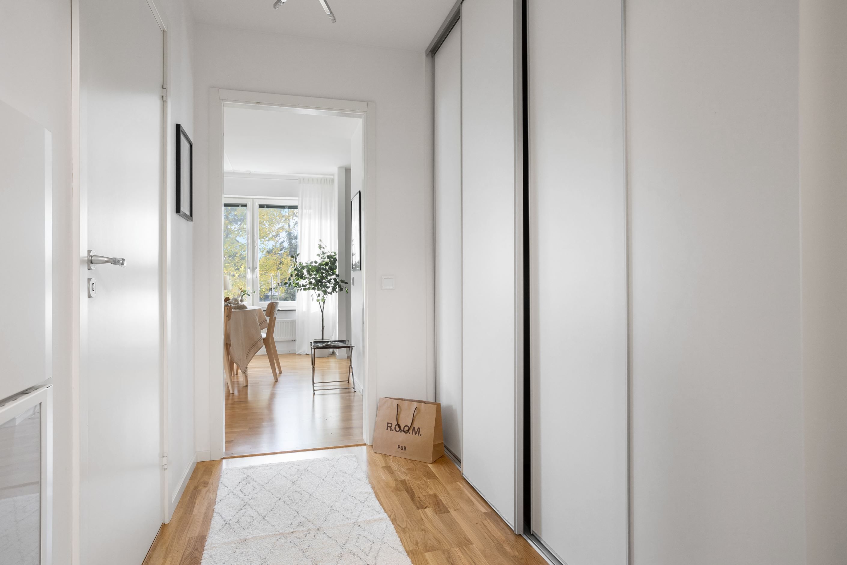 Gott om förvaring i lägenheten