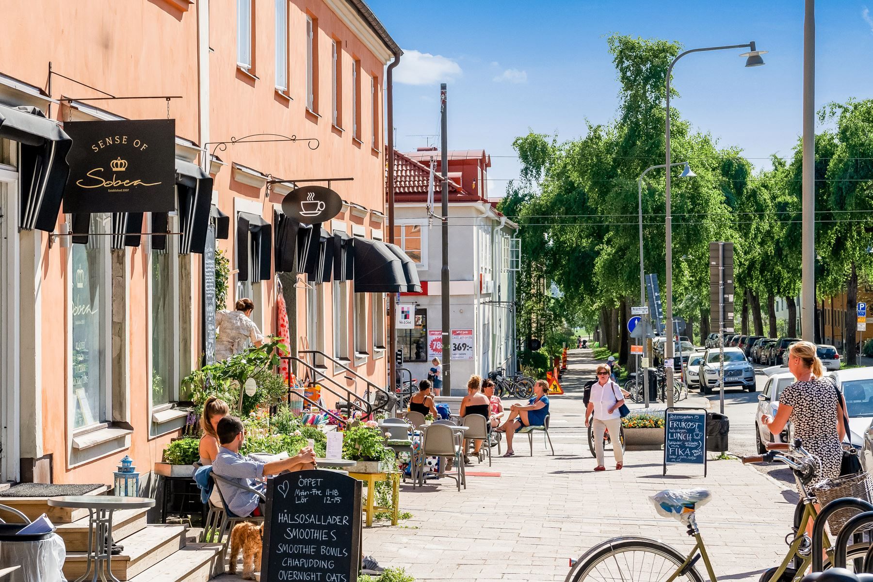 Ålstensgatan, trevligt mål på promenaden