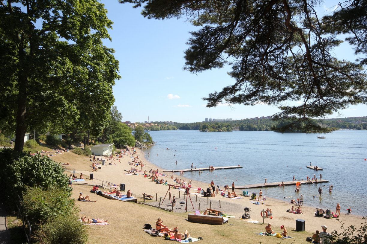 Solviksbadet vid Smedslätten