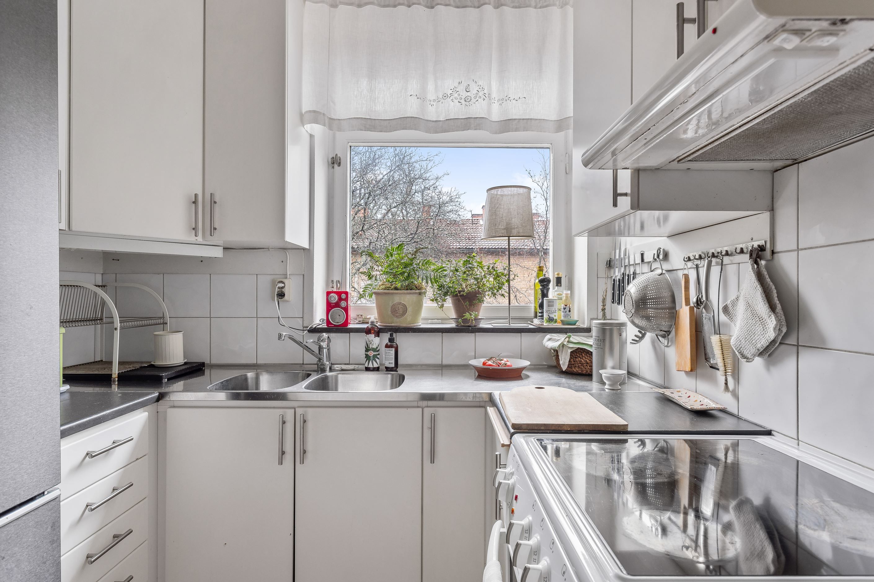 Gott om förvaring i köket