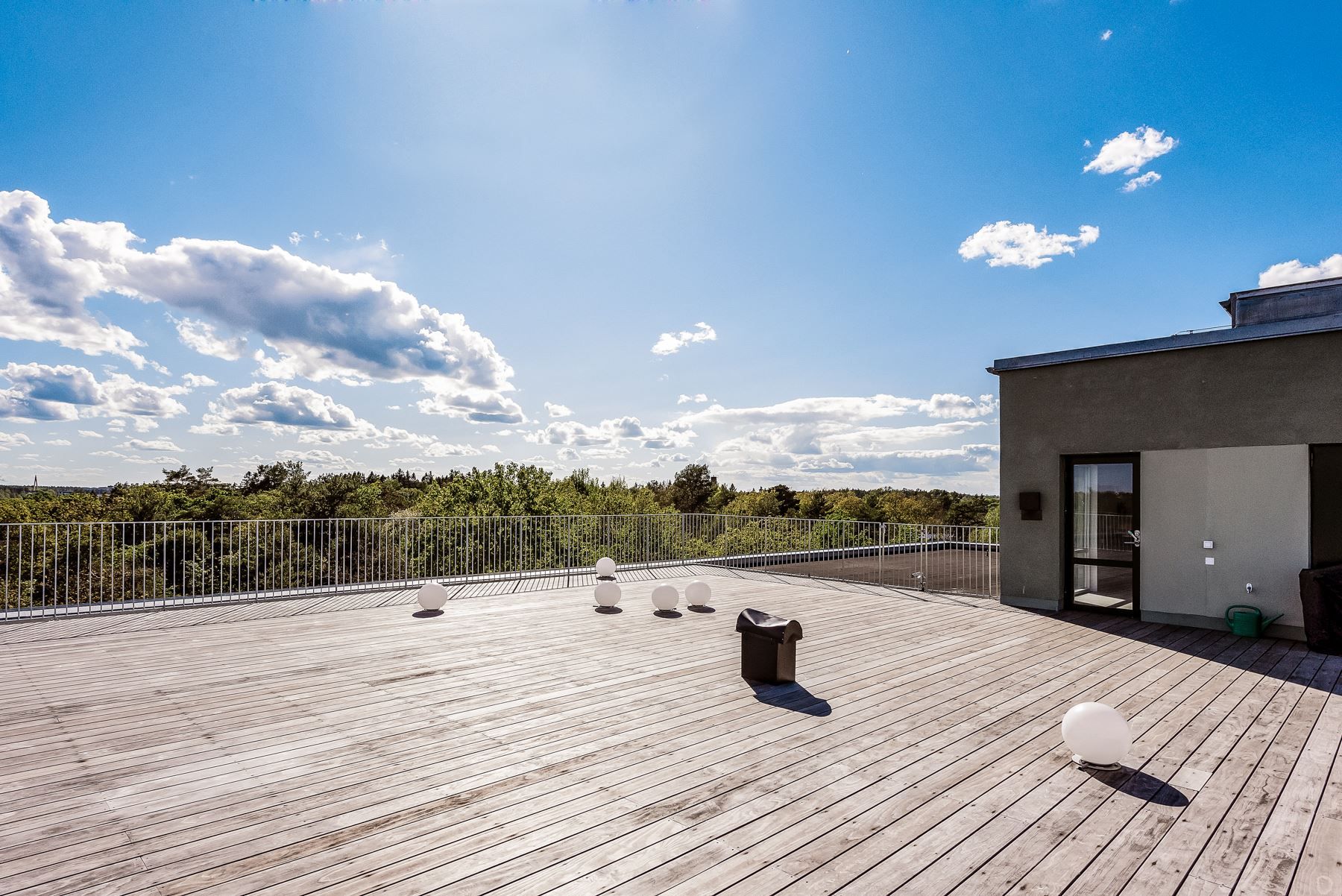 Föreningens stora takterass