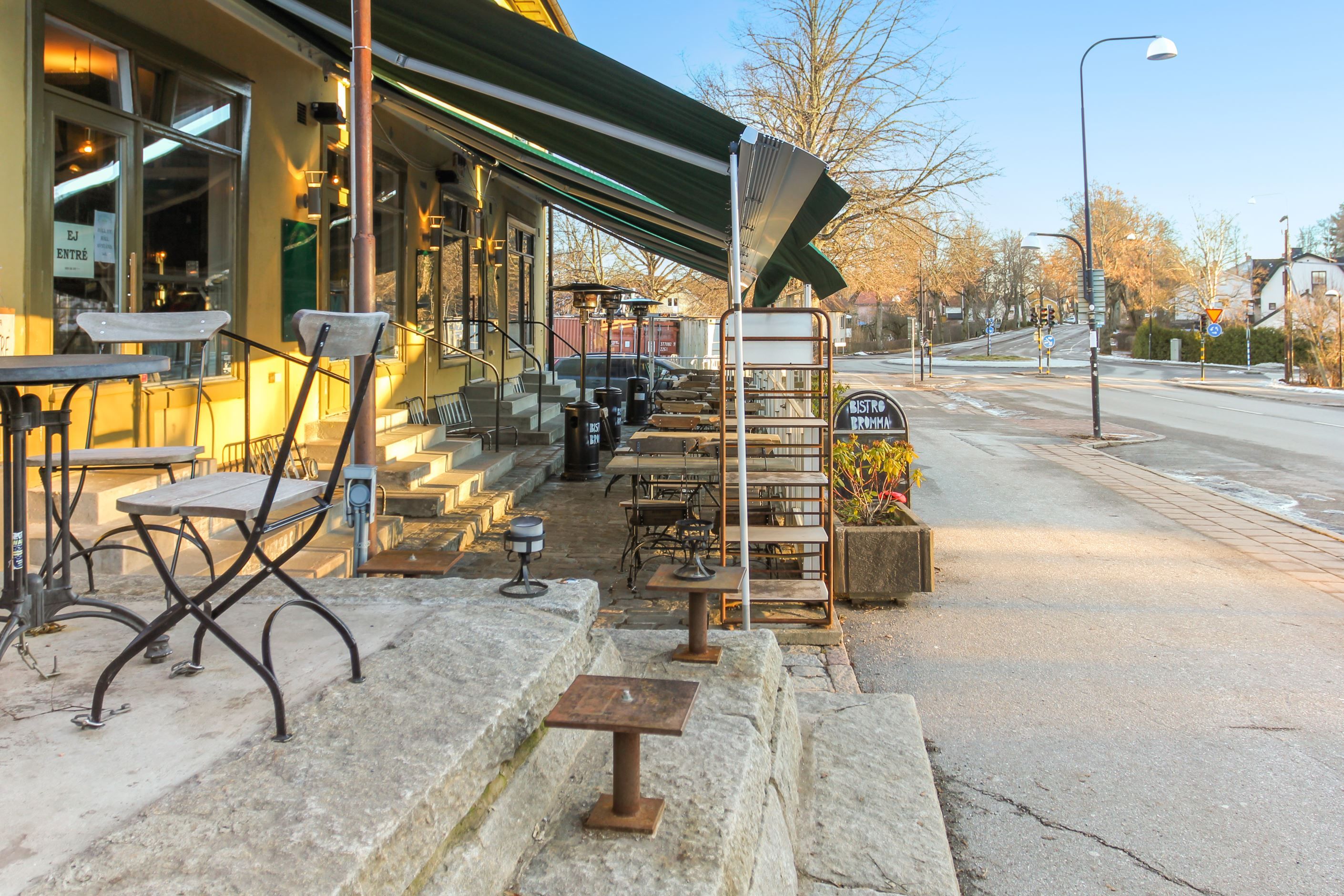 Bromma Bistro, trevligt mål på promenaden