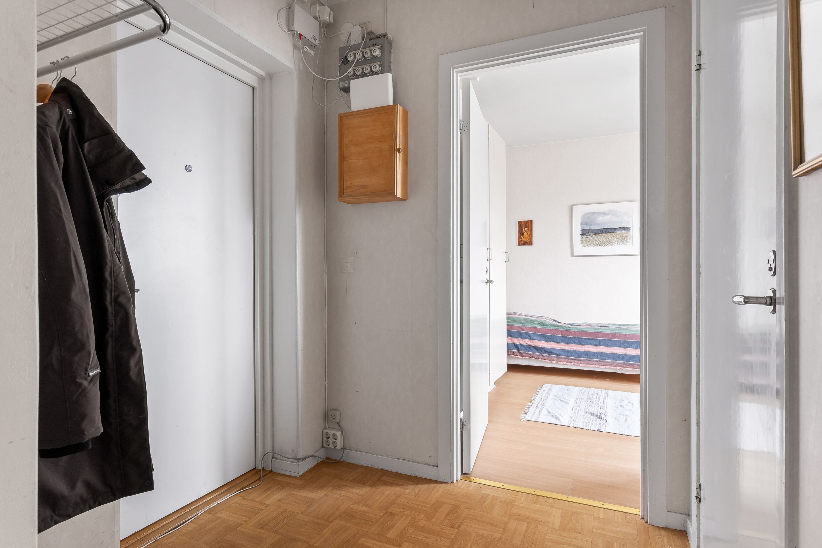 Säkerhetsdörr till lägenheten