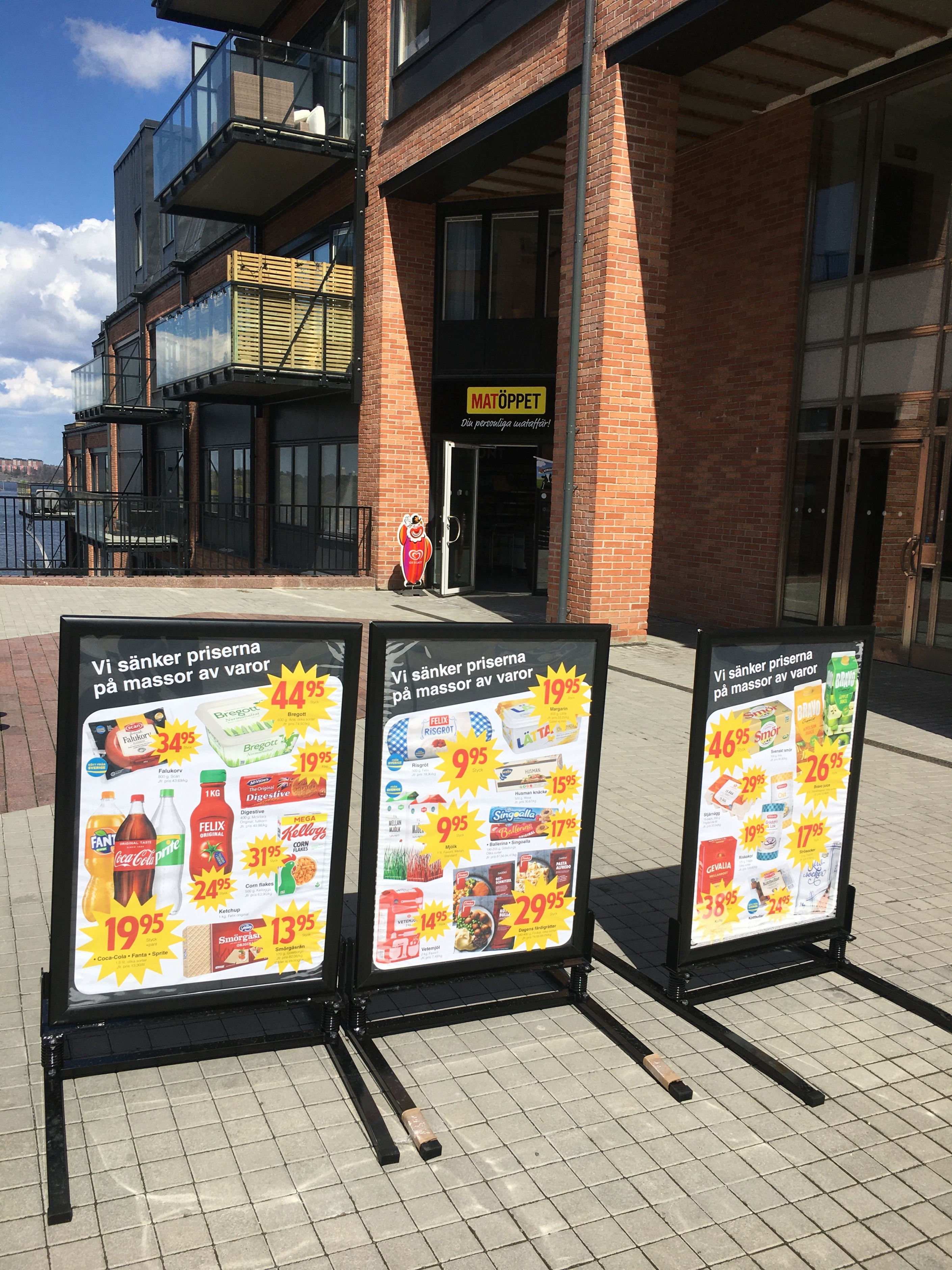 Matöppet i Nacka Strand 2