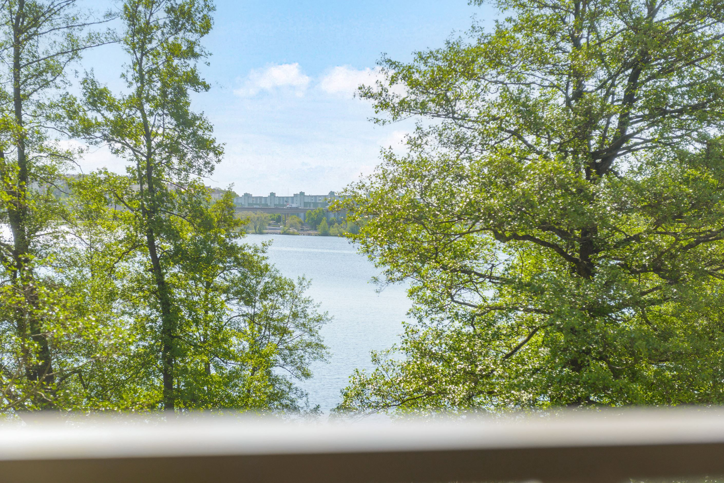 Sommarvy från balkongen