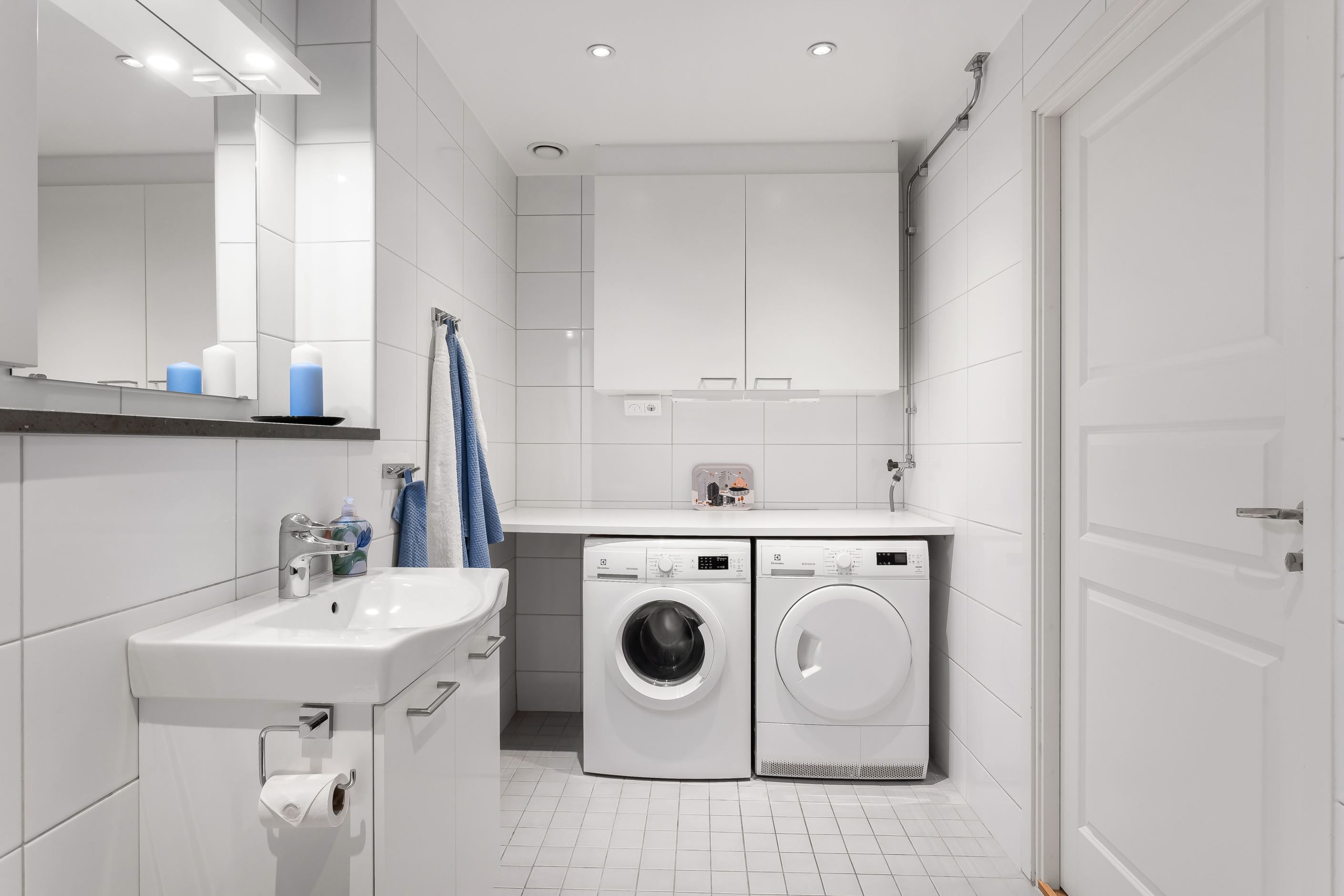 ...och tvättutrustning