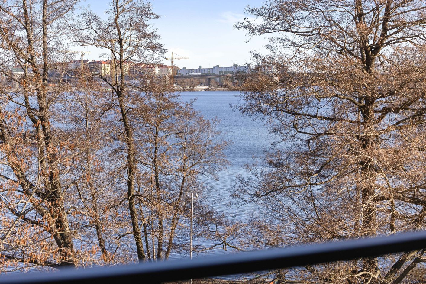 Första parkett mot Mälarfjärd och vidare mot City