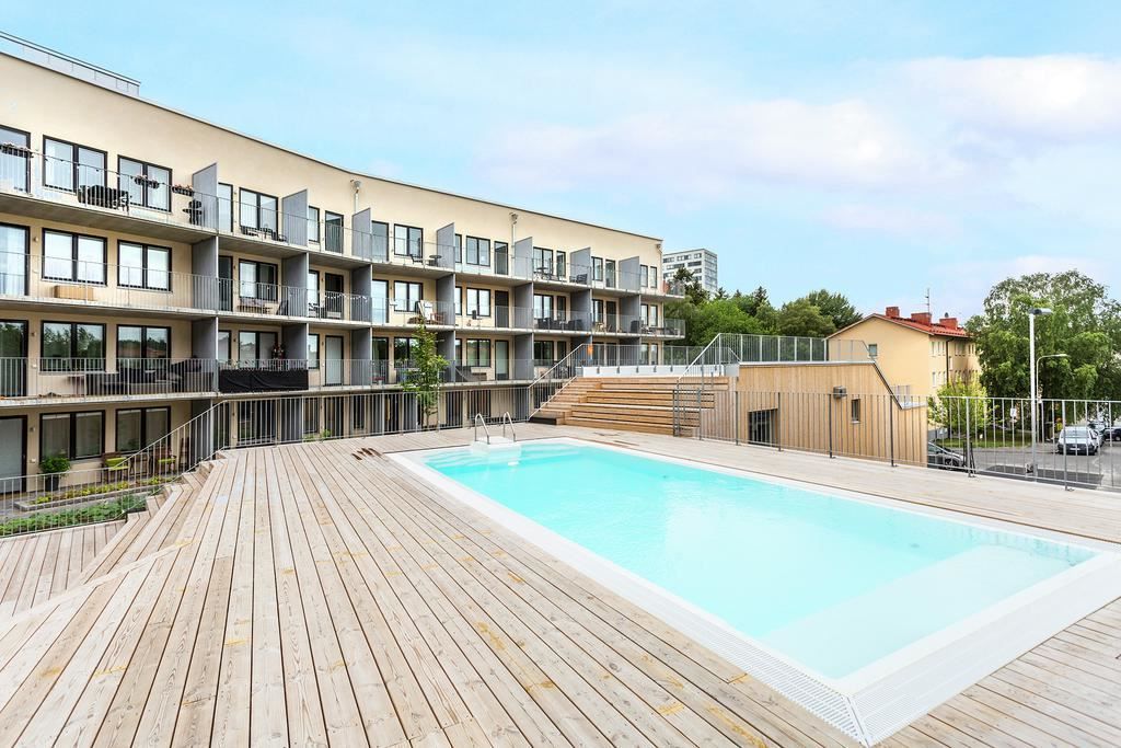 Föreningens egna poolområde