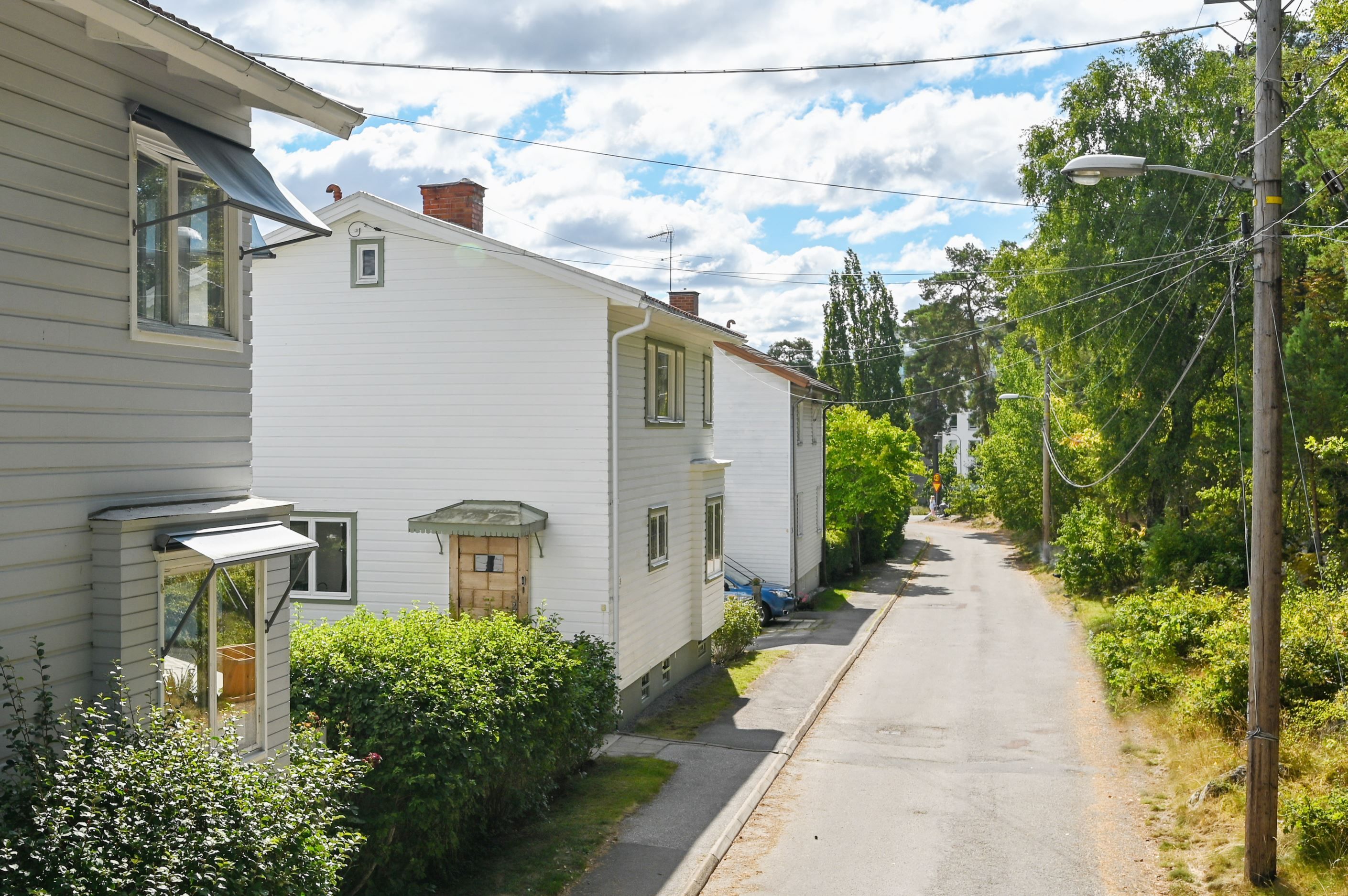 30-talsvillor på ett "pärlband"...