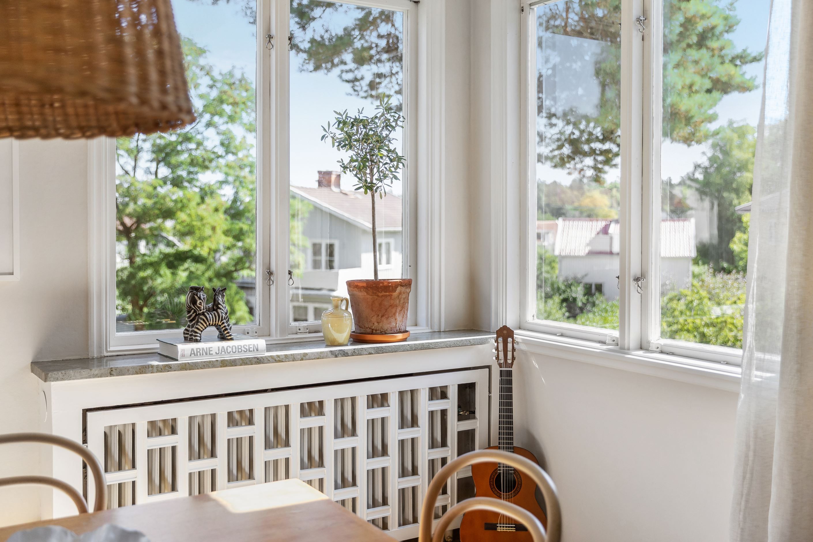 Fin vy från husets alla fönster