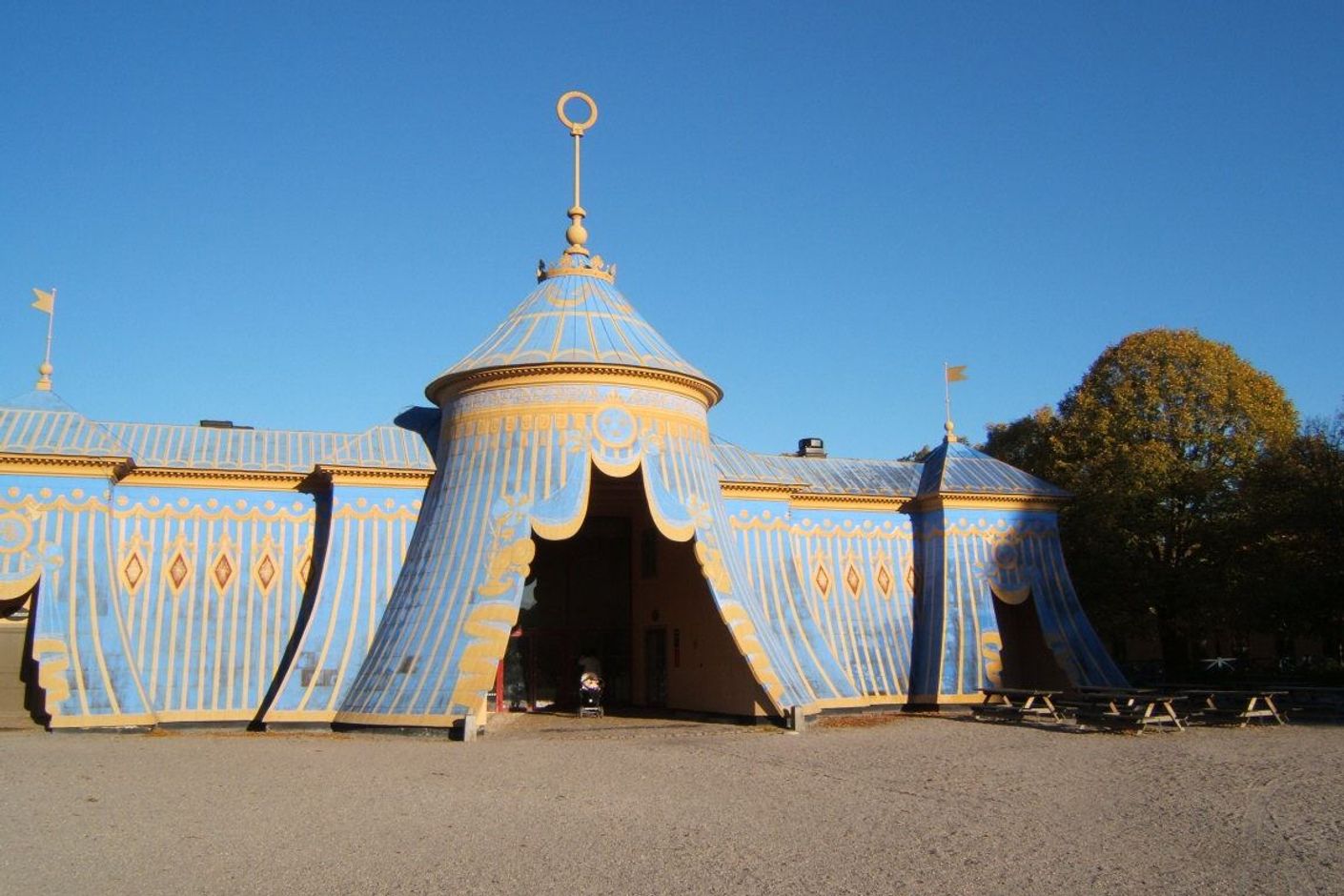 Koppartälten i Hagaparken