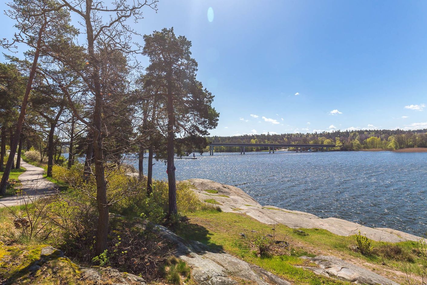 Promenadstråk i Nockebyhov