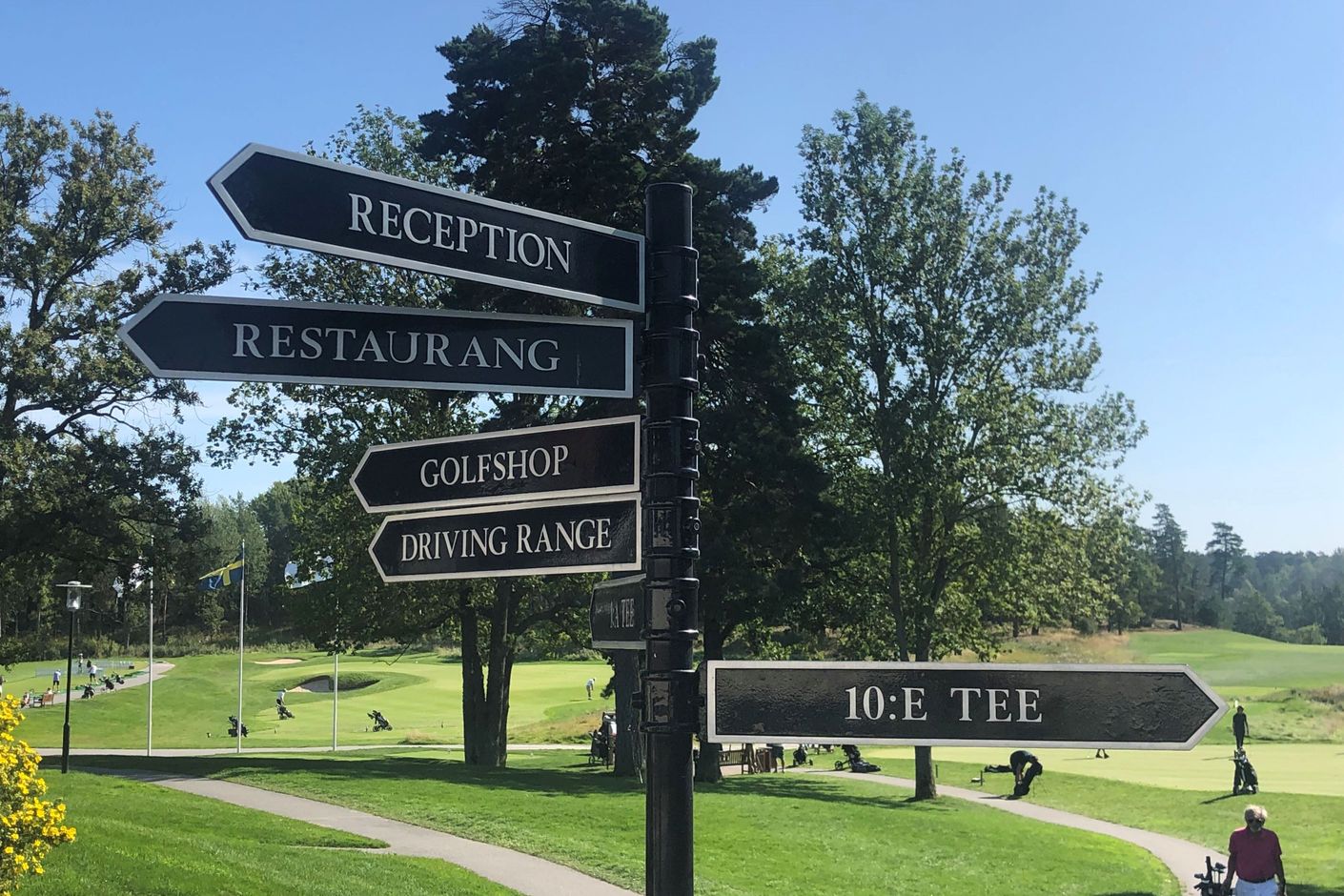 Gott om golfbanor på Mälaröarna