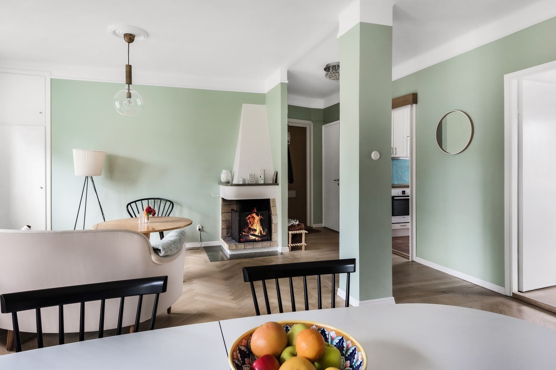 Fungerade öppen spis