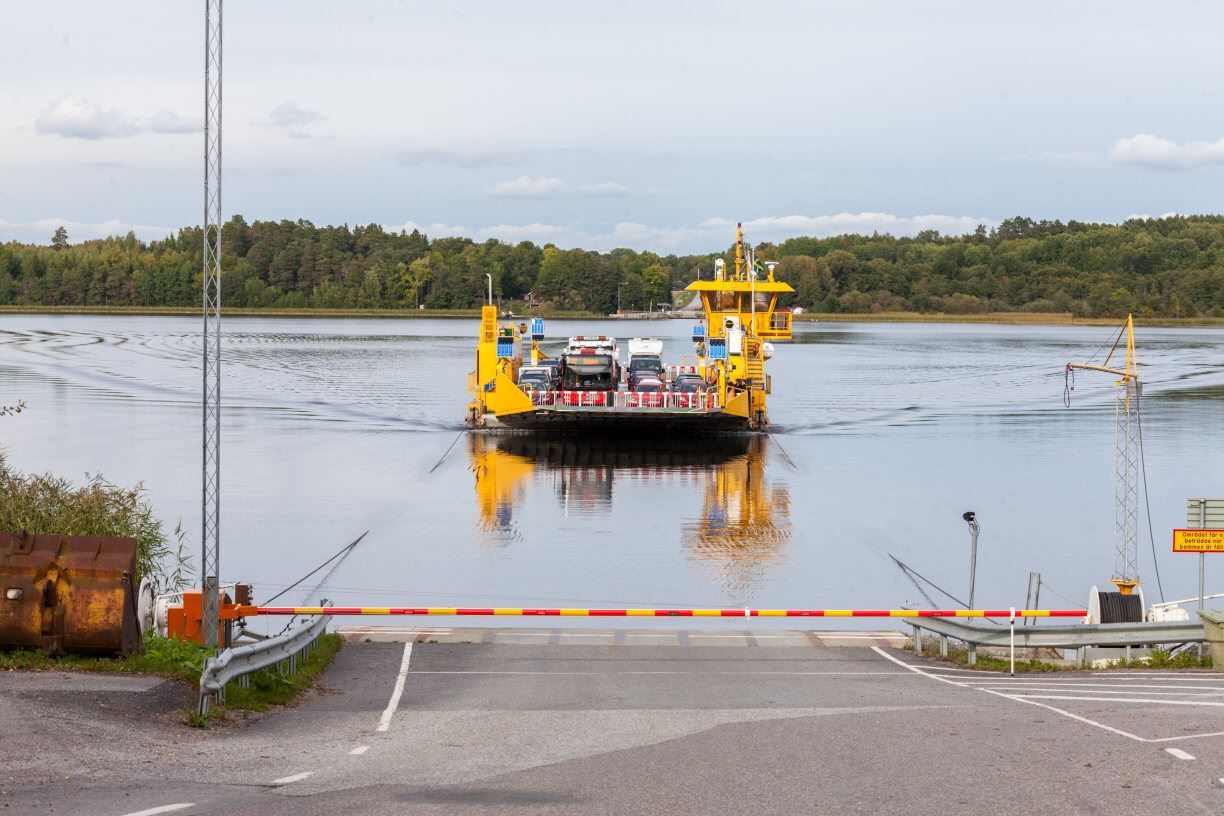 Adelsö erbjuder tät färjetrafik för smidig pendling
