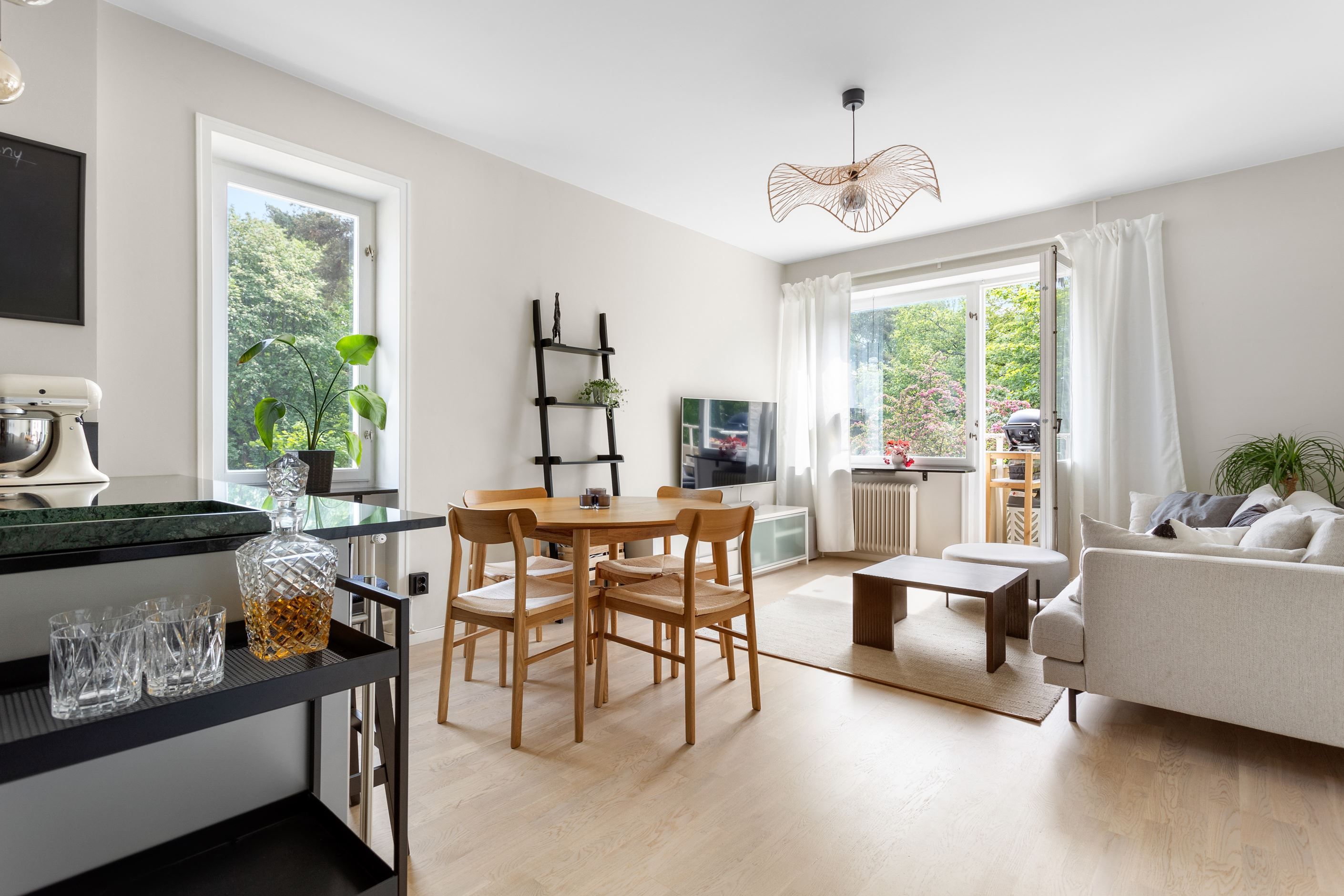 Luftig och ljuslägenhet